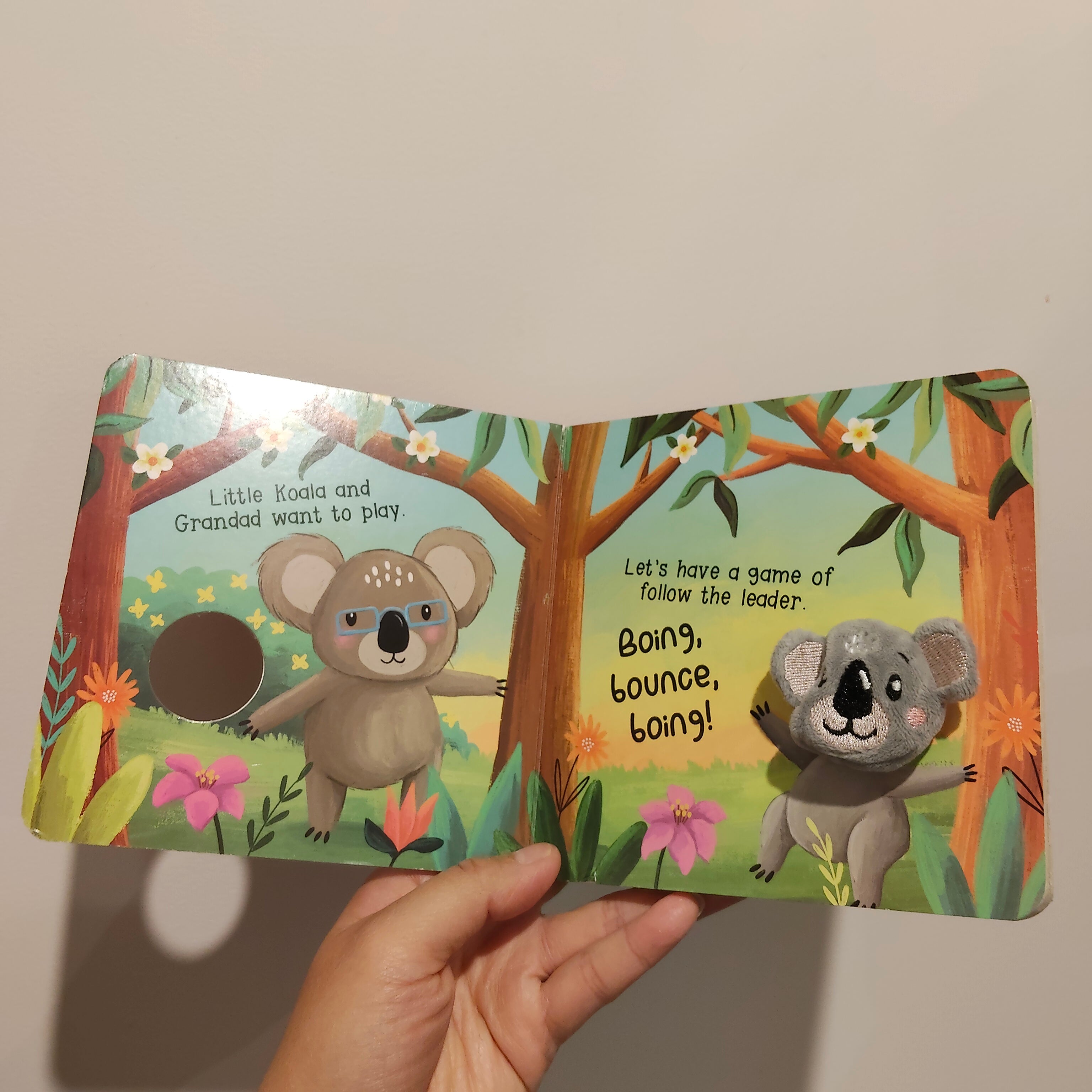 "Hello, Little Koala" Finger Puppet Board Book