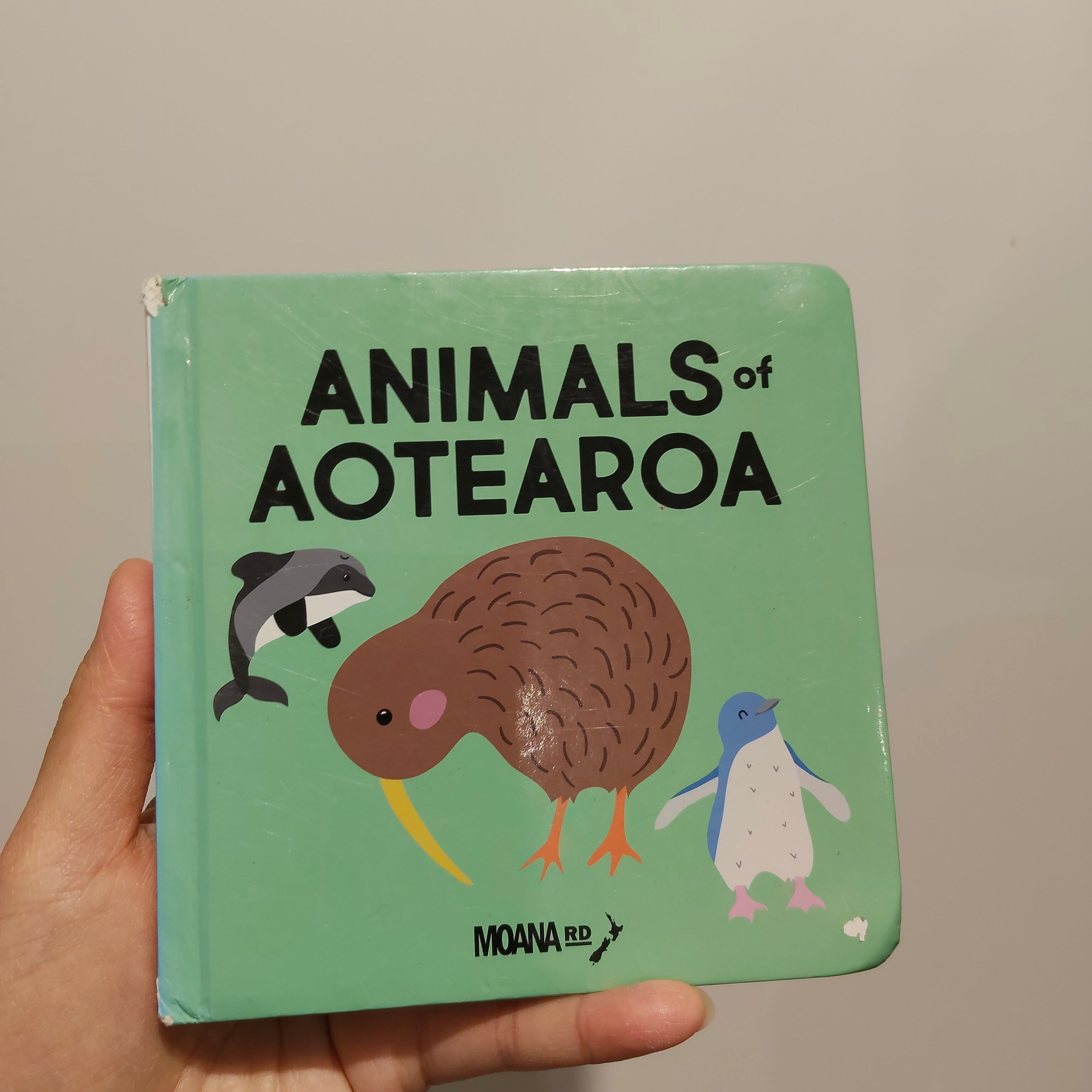 MOANA RD Animals of Aotearoa Board Book