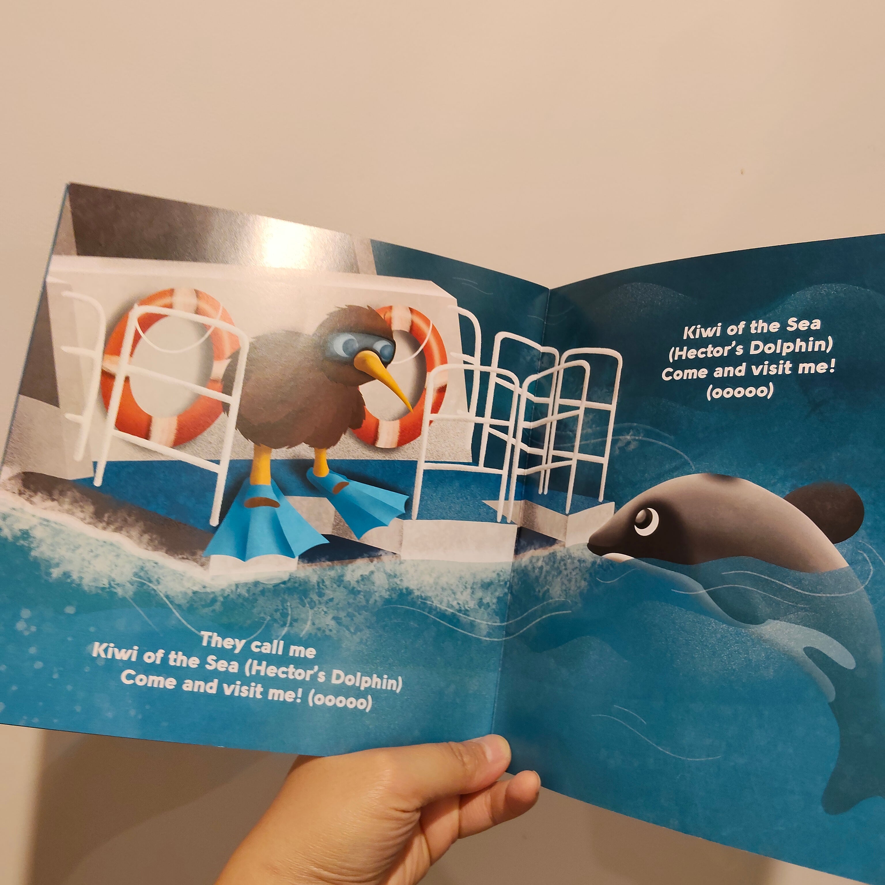 Hector's Dolphin: Kiwi of the Sea by Michal Bush Paperback Book