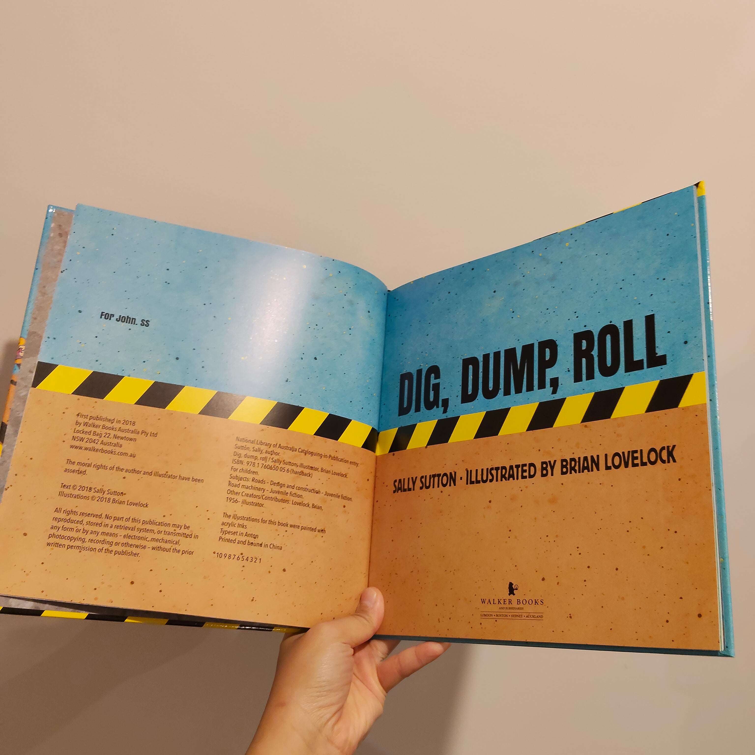 DIG, DUMP, ROLL Hardcover Book