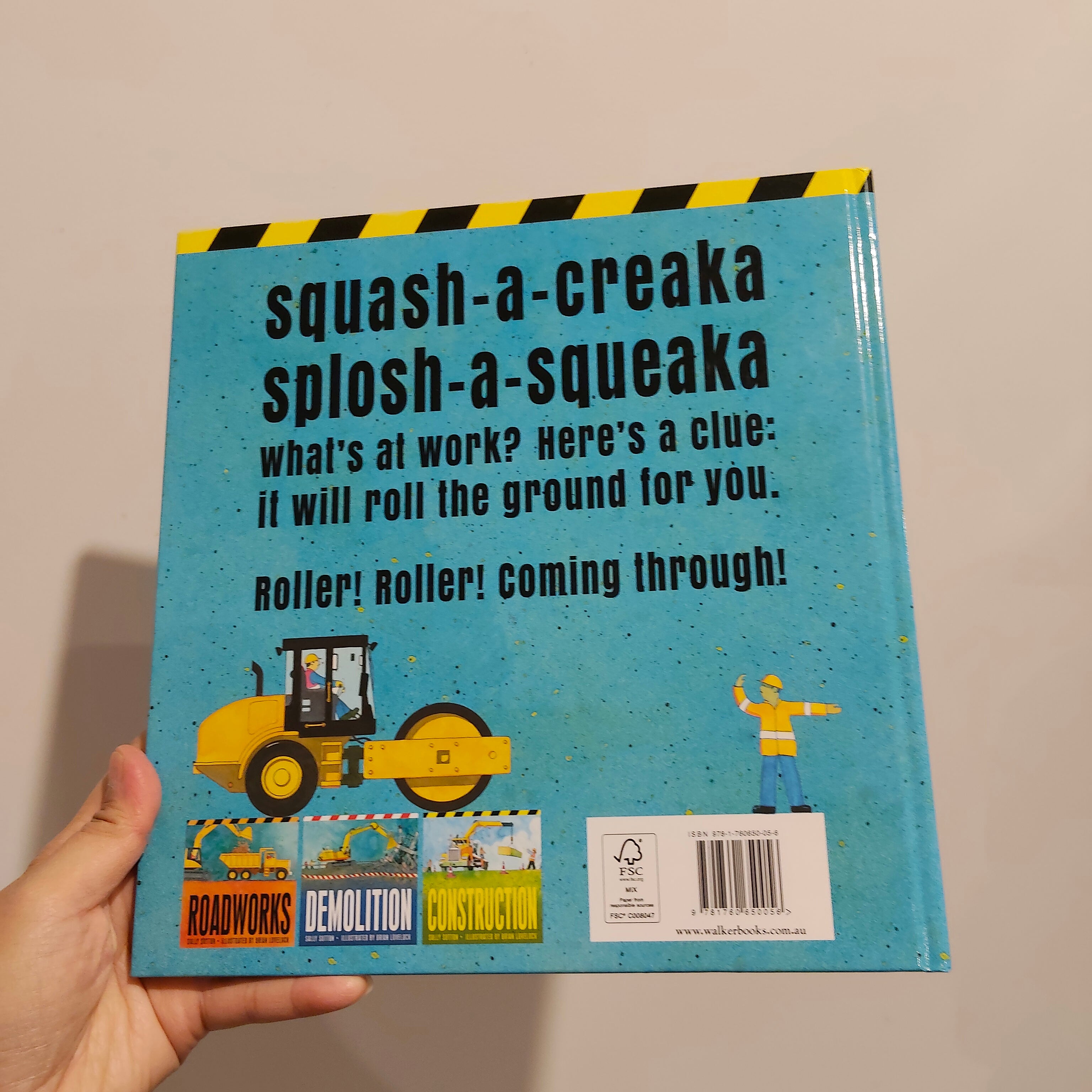 DIG, DUMP, ROLL Hardcover Book