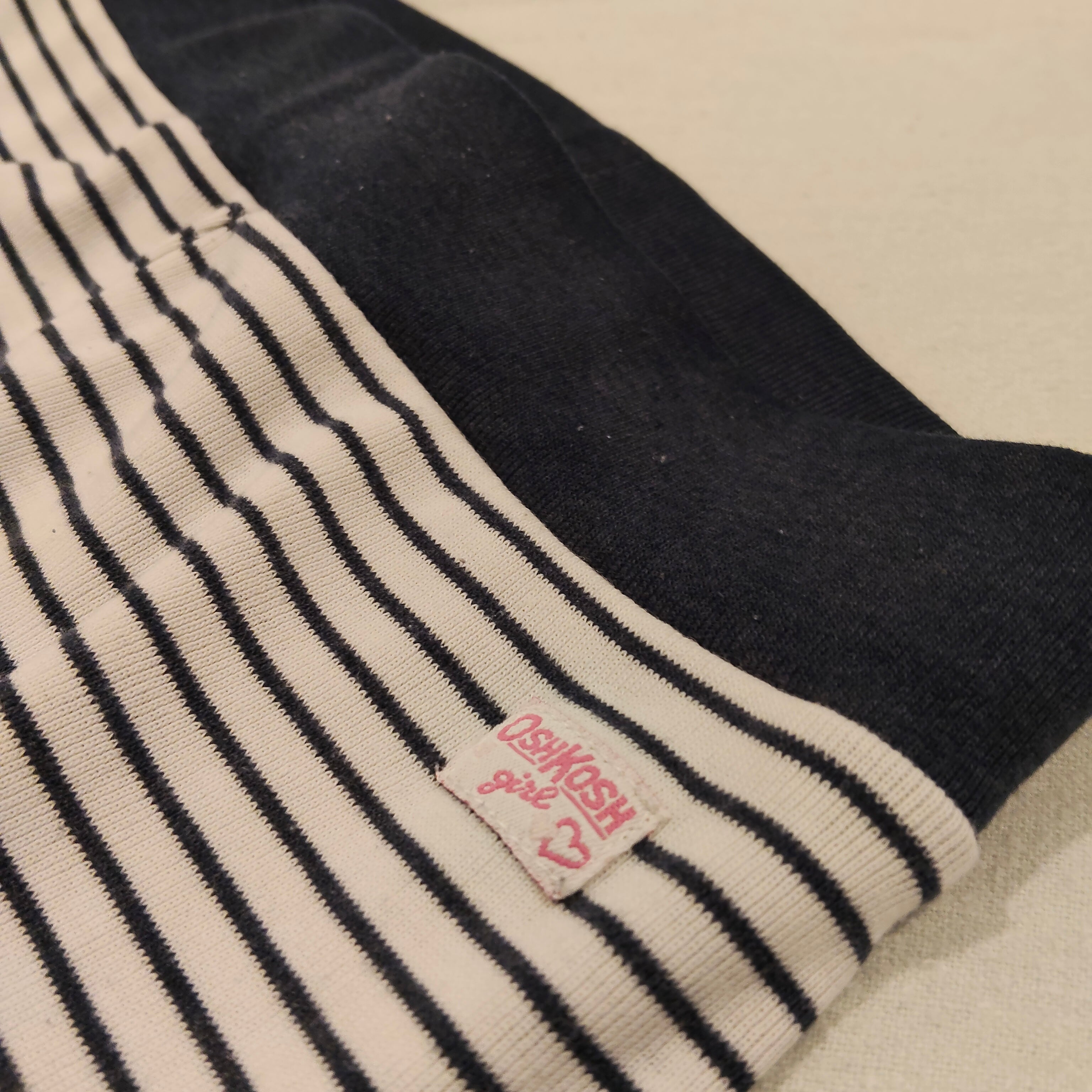 OSHKOSH leggings size 5 girls stripes