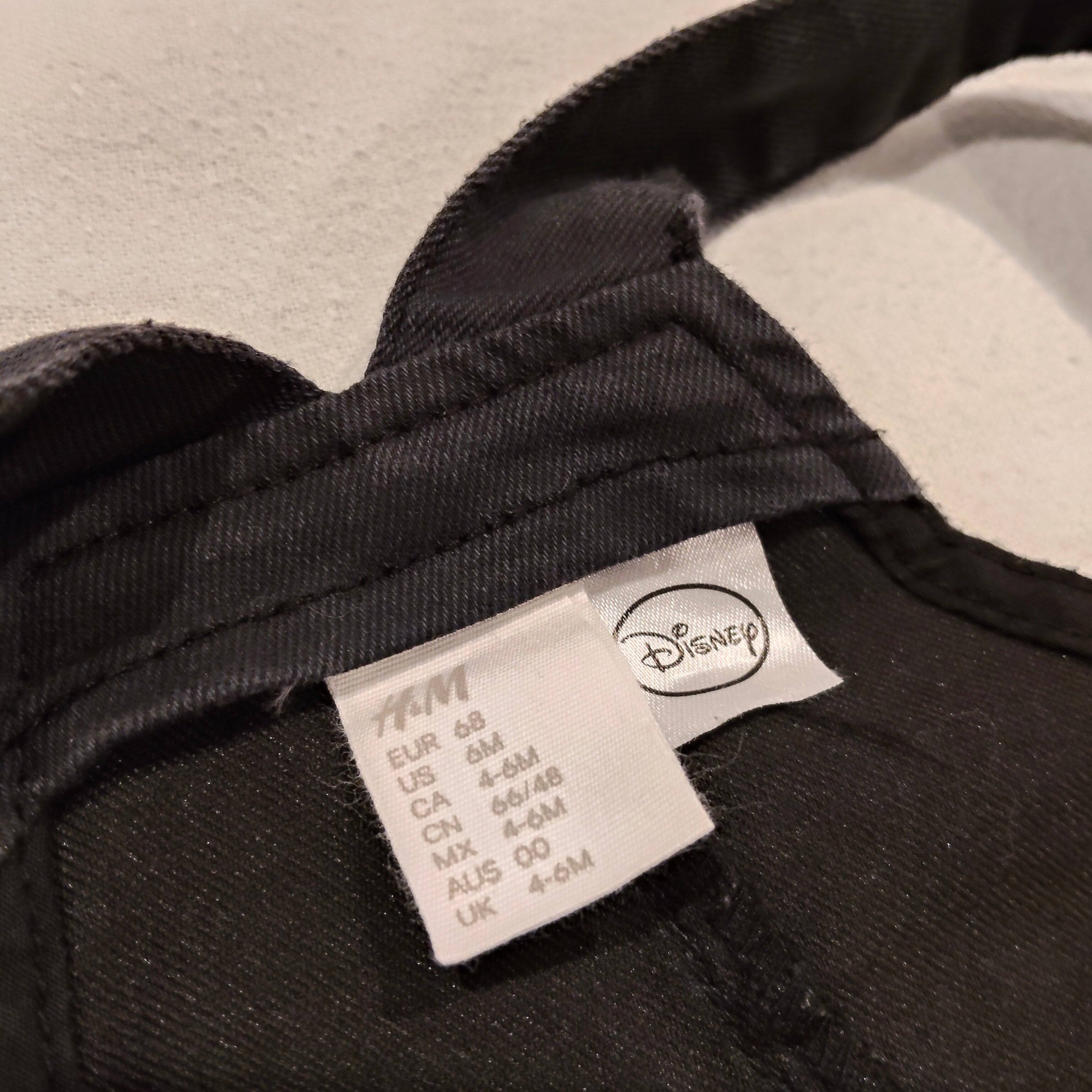 Disney H&M overall dress size 4-6m baby girls