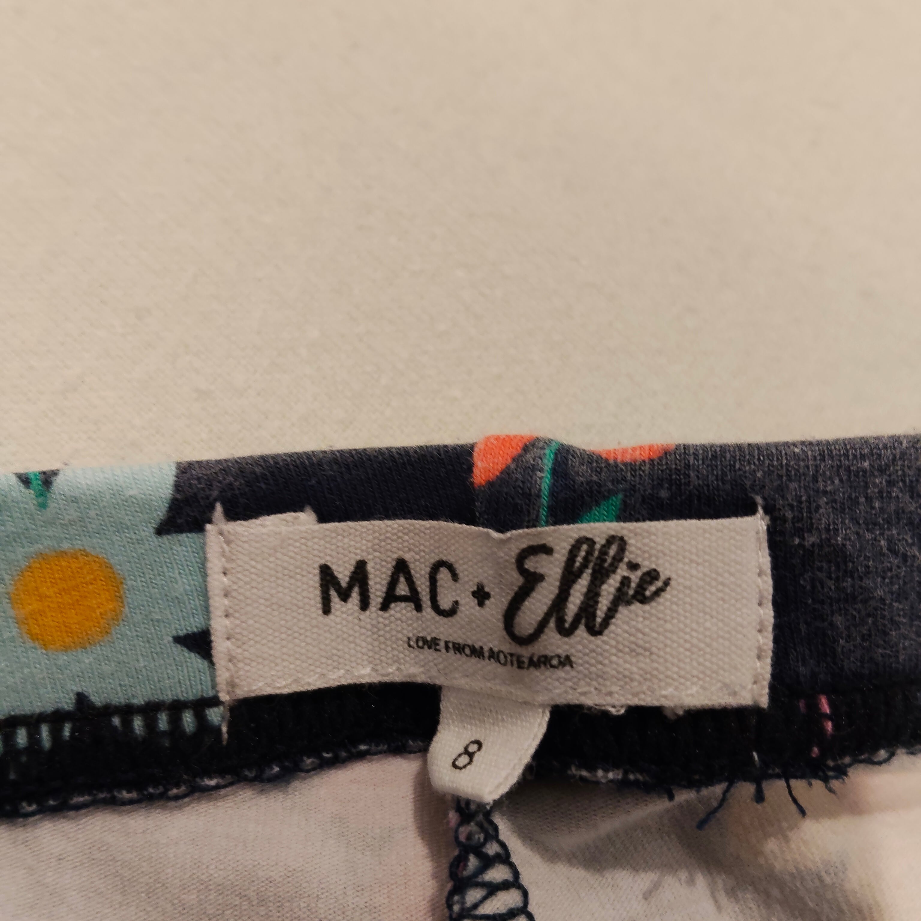 MAC + ELLIE leggings size 8y girls flowers