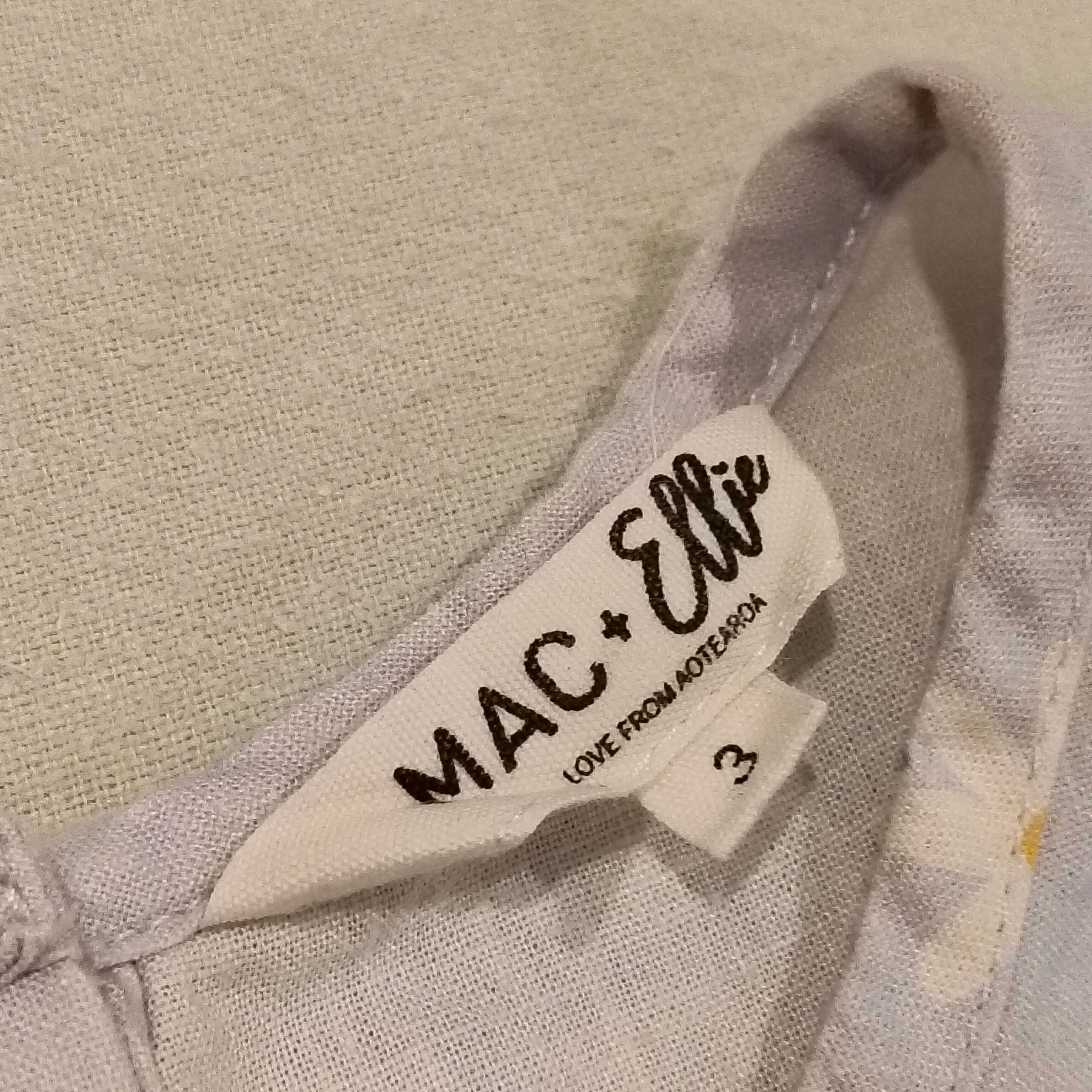 MAC + ELLIE dress size 3 girls linen blend