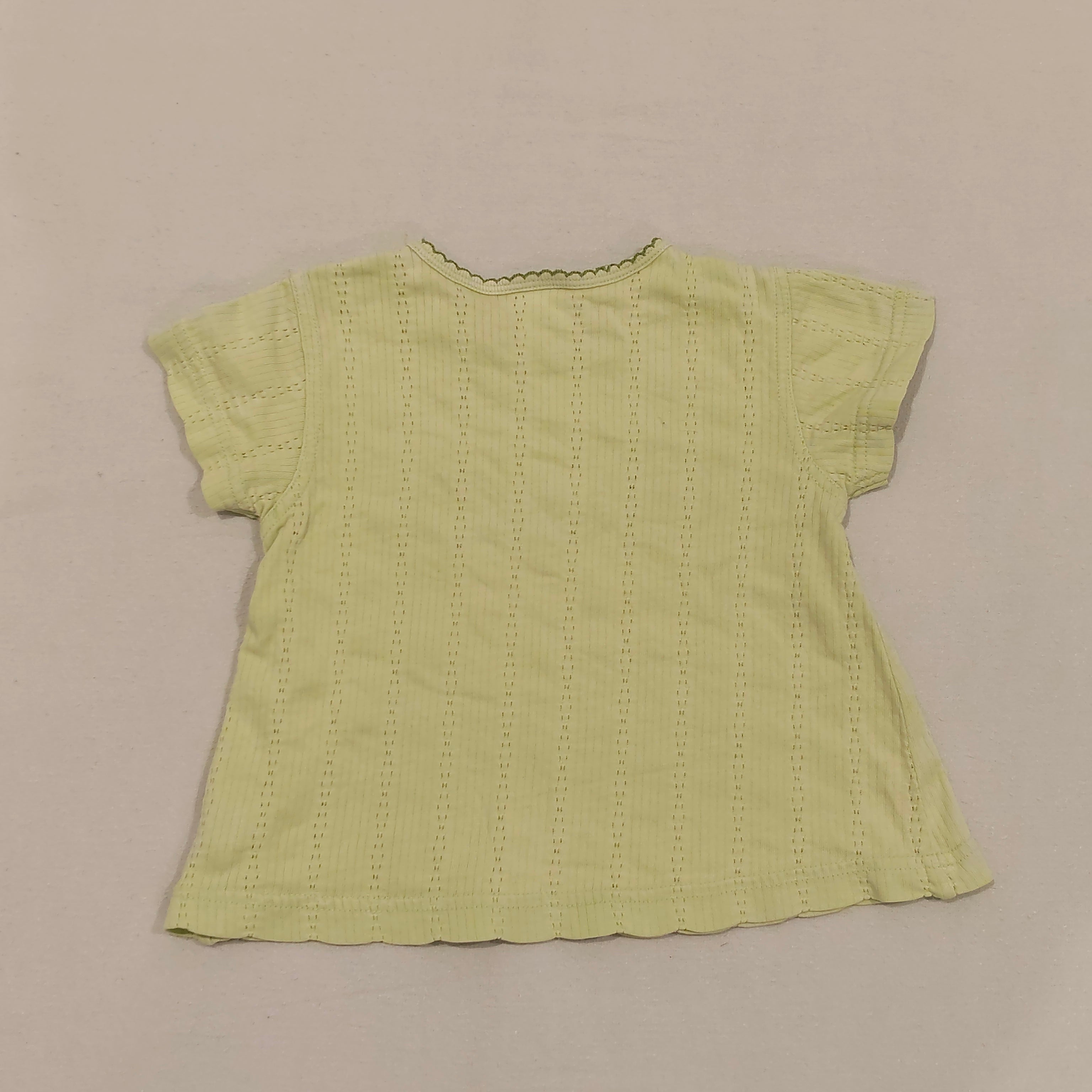 PUMPKIN PATCH top size 6-12m baby girls short sleeve