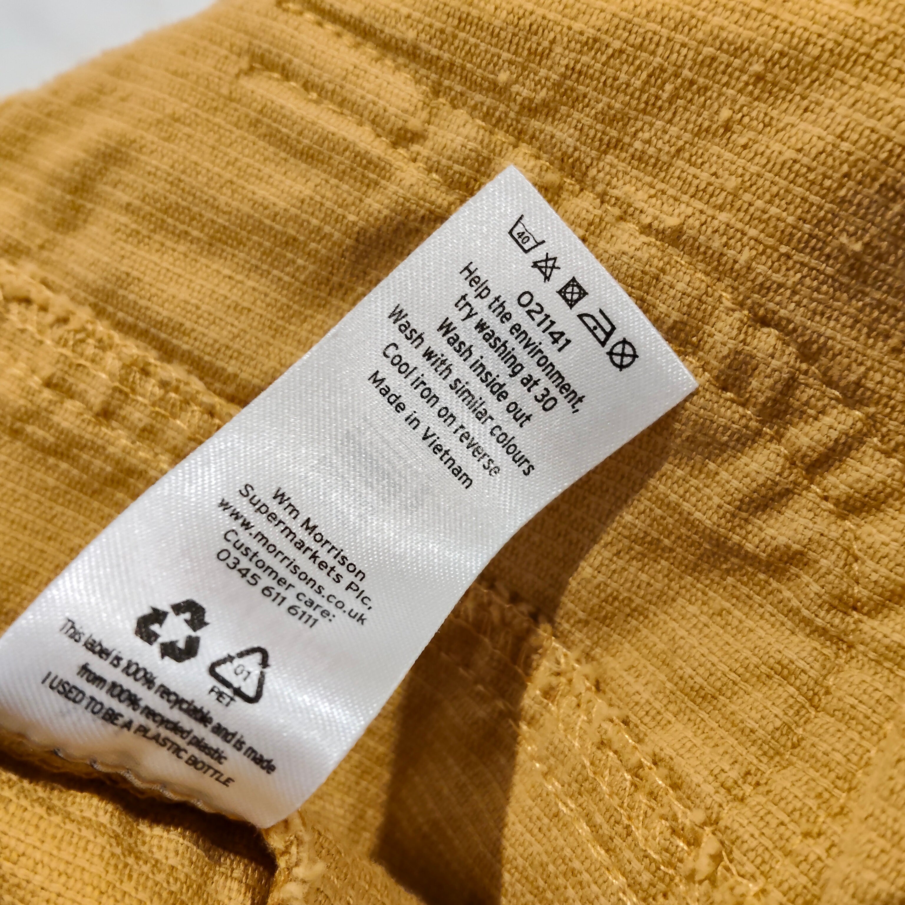 NUTMEG corduroy skirt size 7-8yrs girls mustard