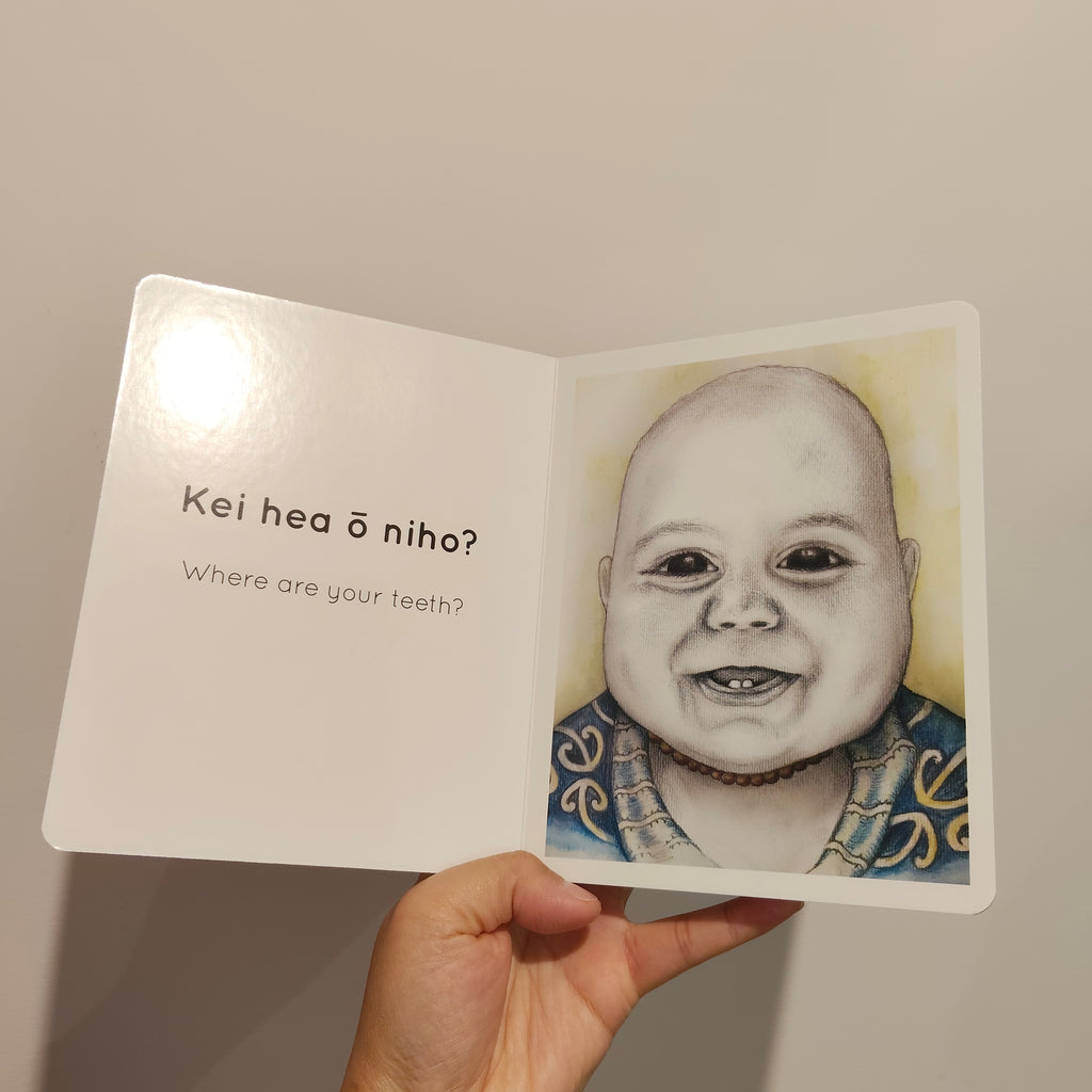 Kanohi - My Face from the Reo Pēpi Tahi BOARDBOOK