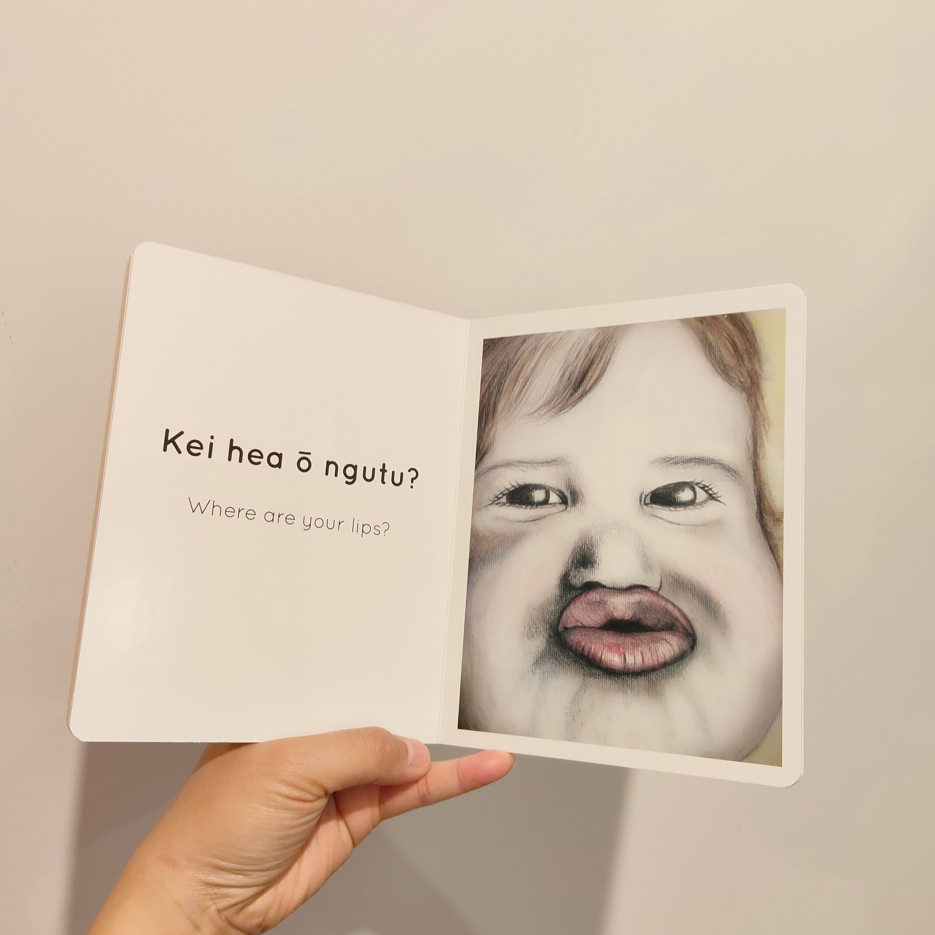 Kanohi - My Face from the Reo Pēpi Tahi BOARDBOOK