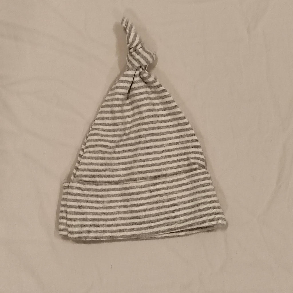 NATURE BABY Cotton Knotted Beanie size 0-6m baby