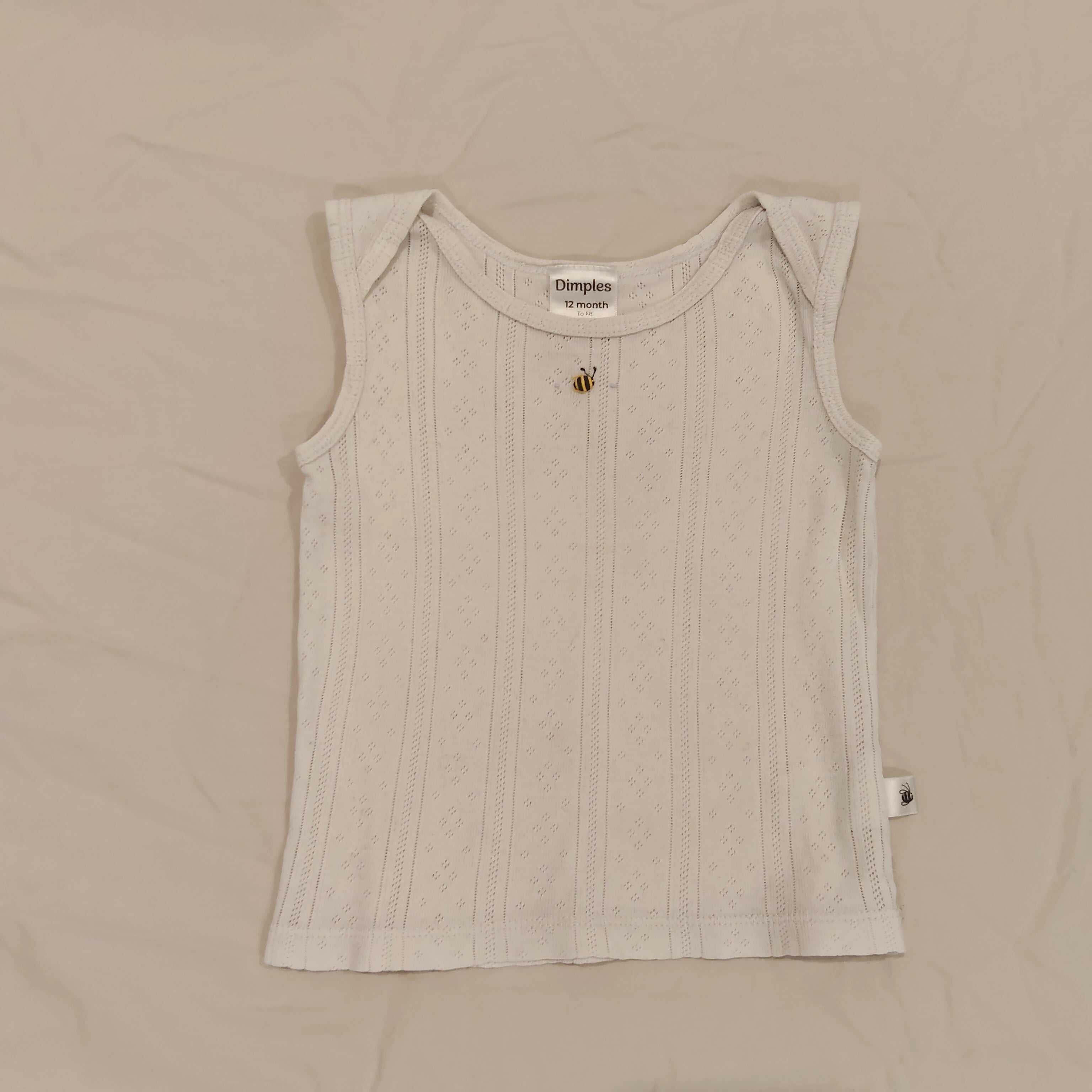 DIMPLES tank top size 12m baby