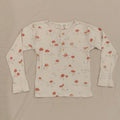 NATURE BABY top size 4yrs girls long sleeve Mushrooms