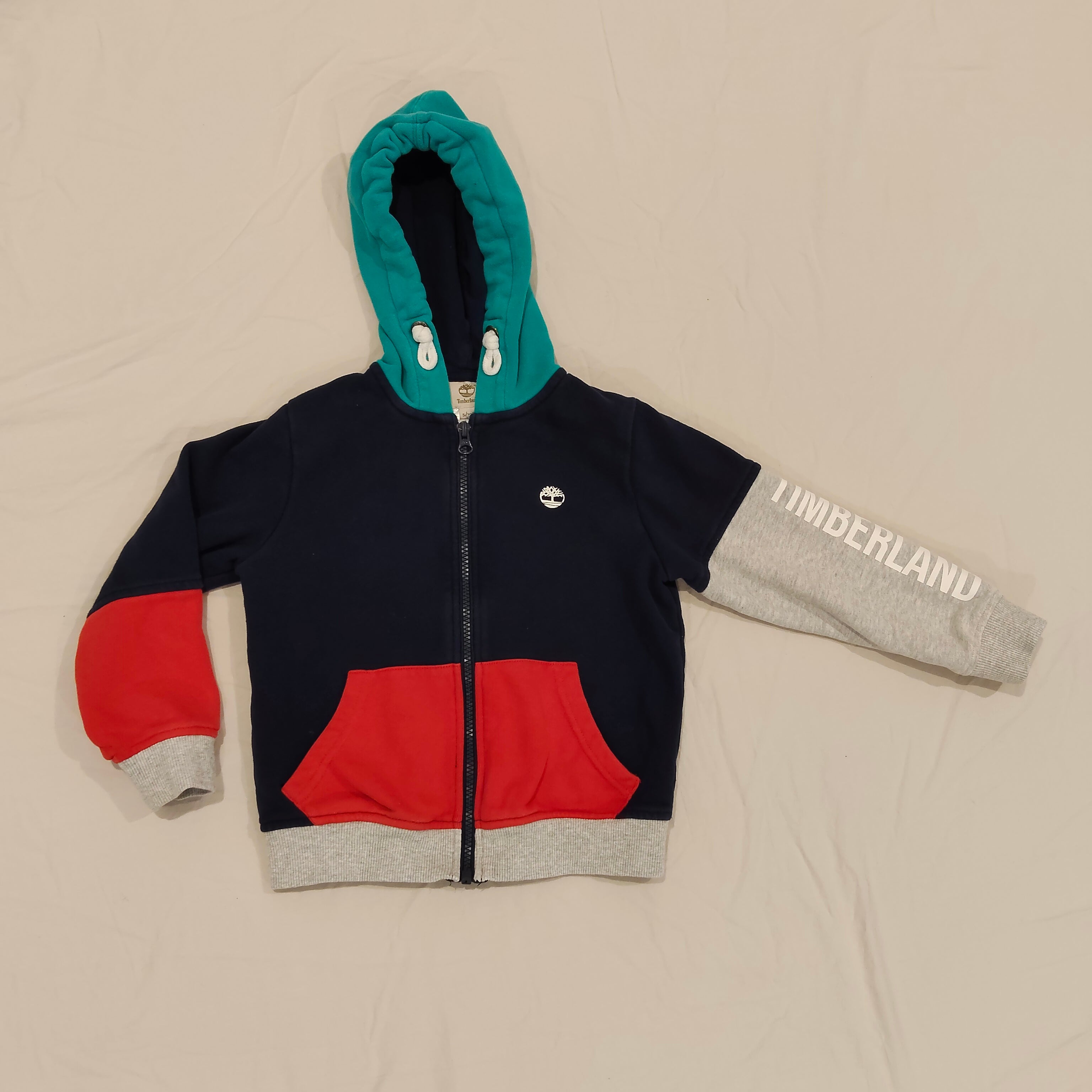 TIMBERLAND zip hoodie size 5y boys