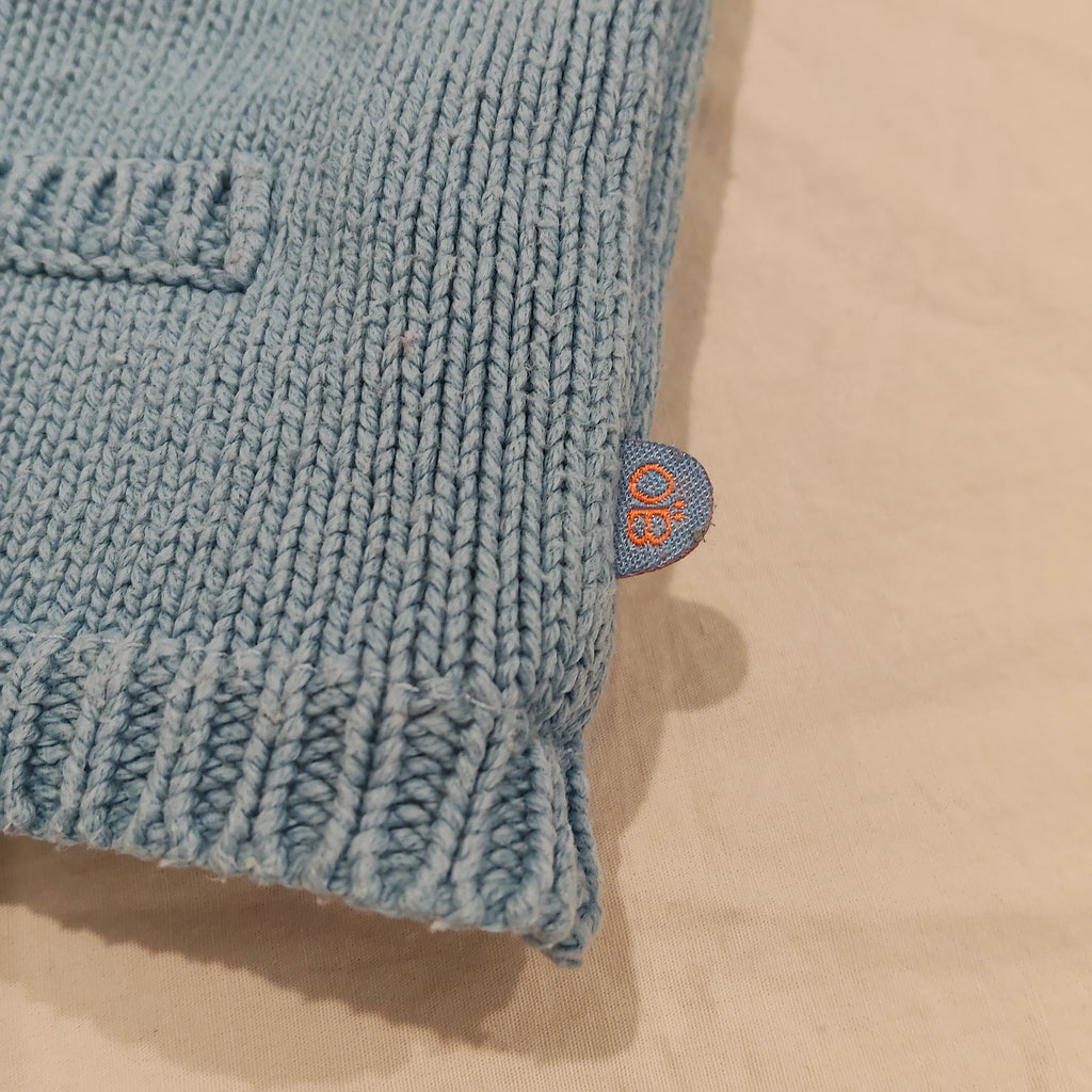 OBAIBI knit zip hoodie size 0-3m baby