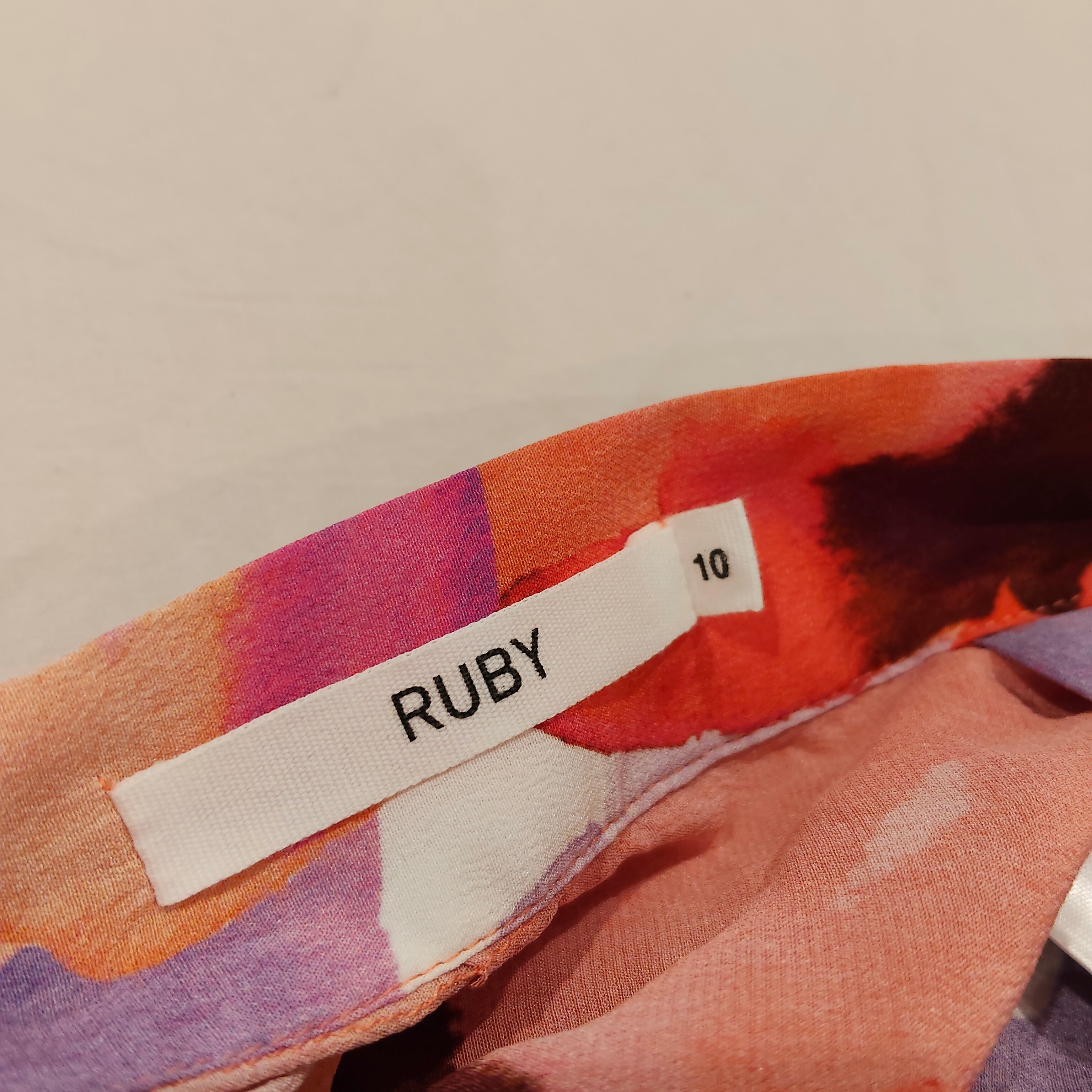 RUBY Jaquetta Silk Skirt size 10 Women