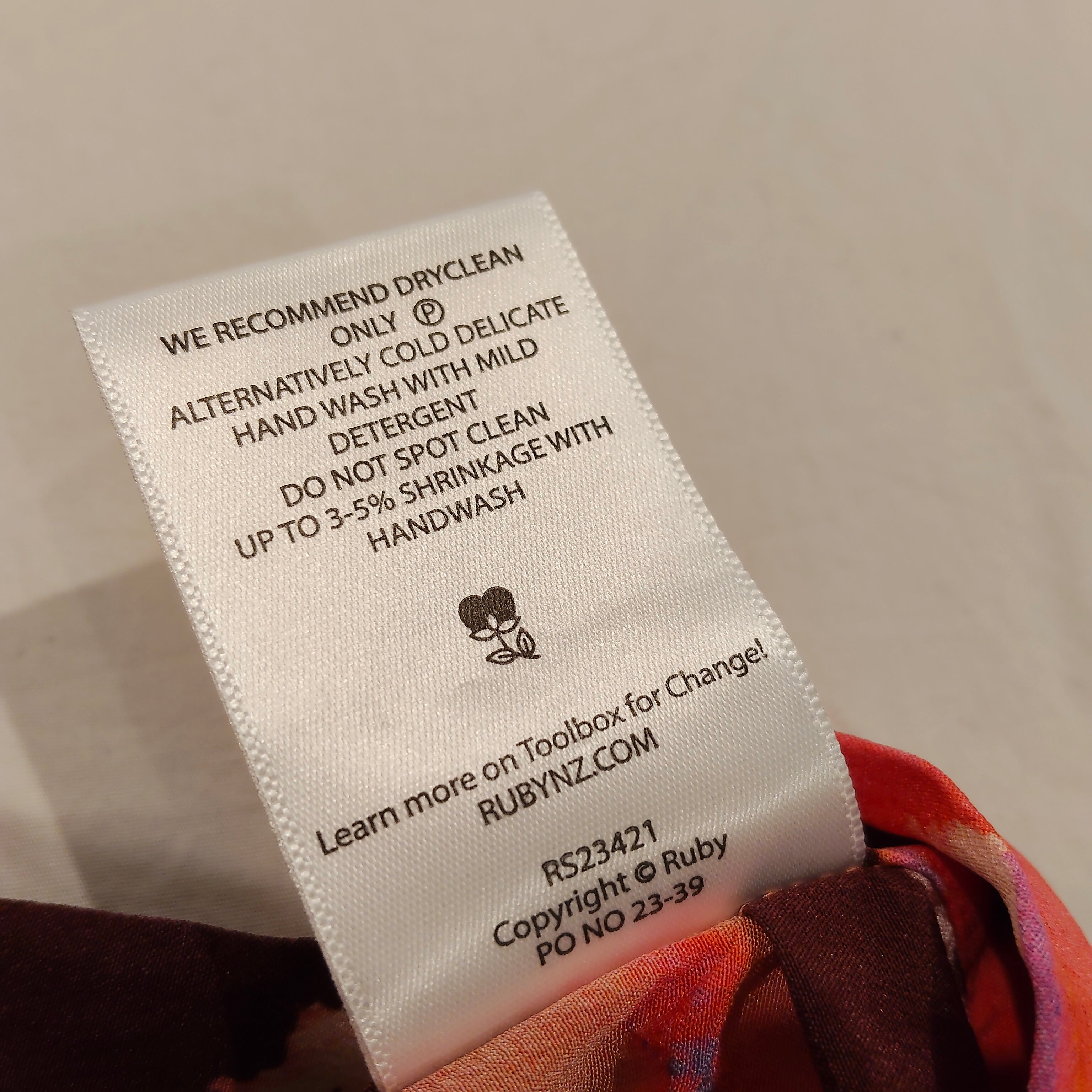 RUBY Jaquetta Silk Skirt size 10 Women