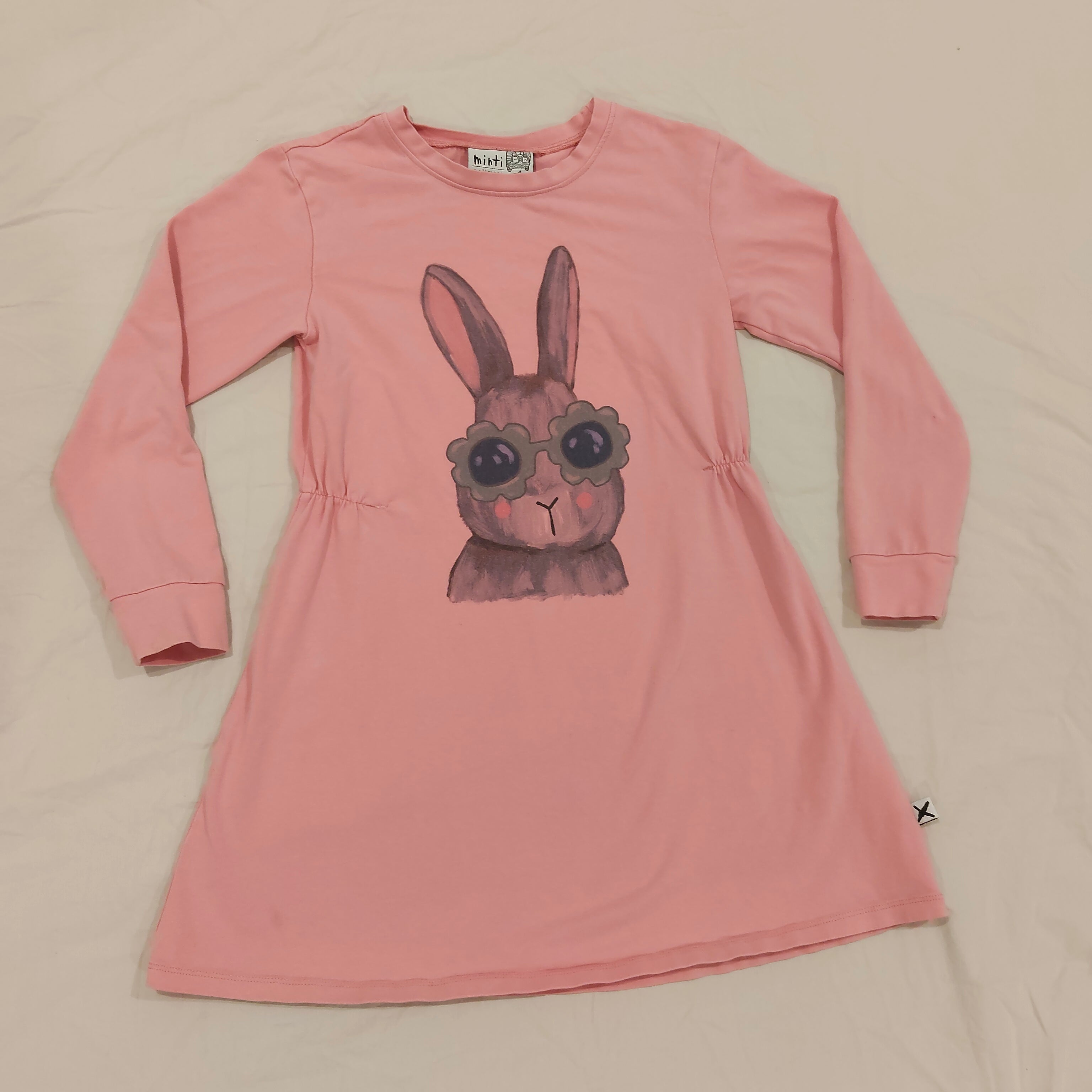 MINTI dress size 8 girls pink