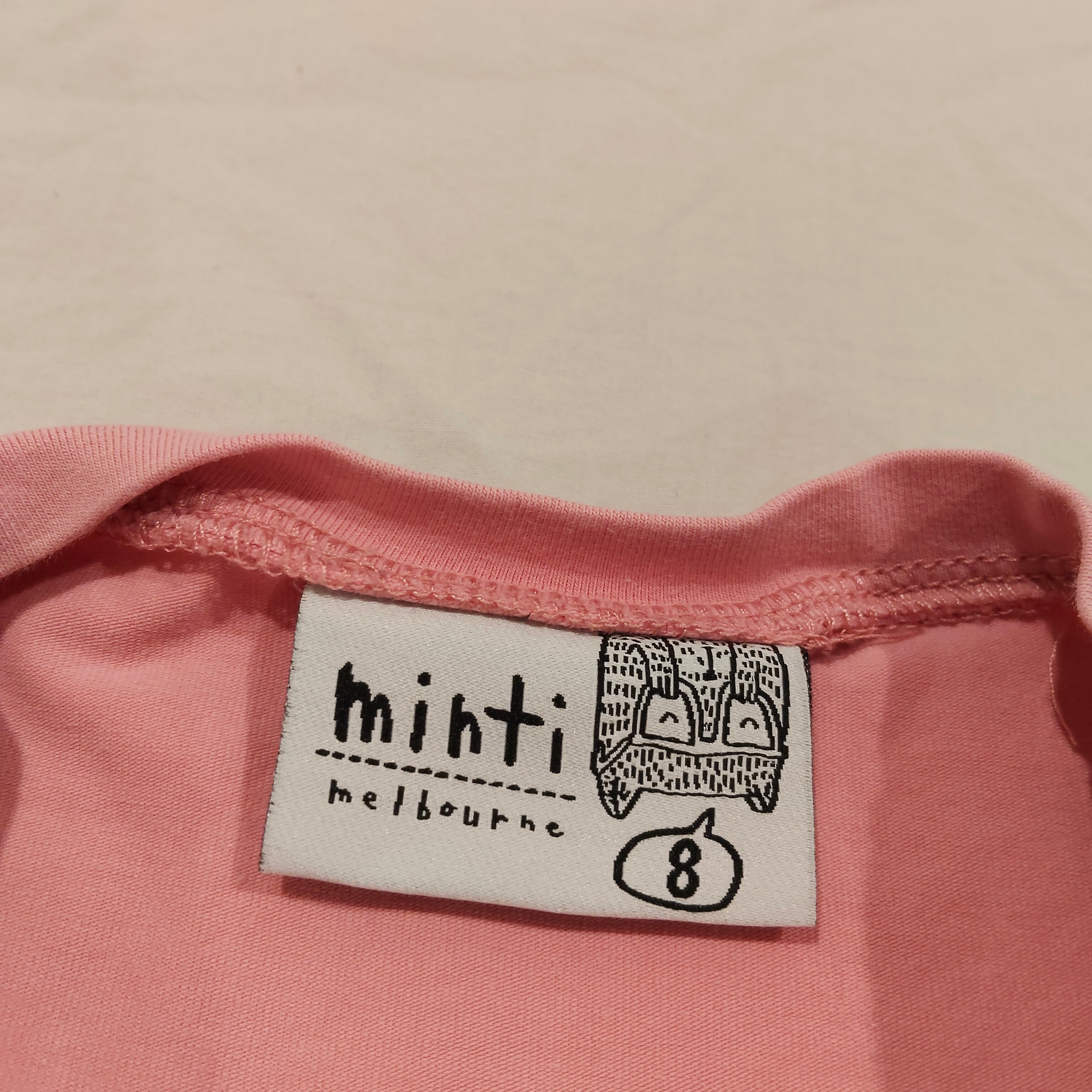 MINTI dress size 8 girls pink