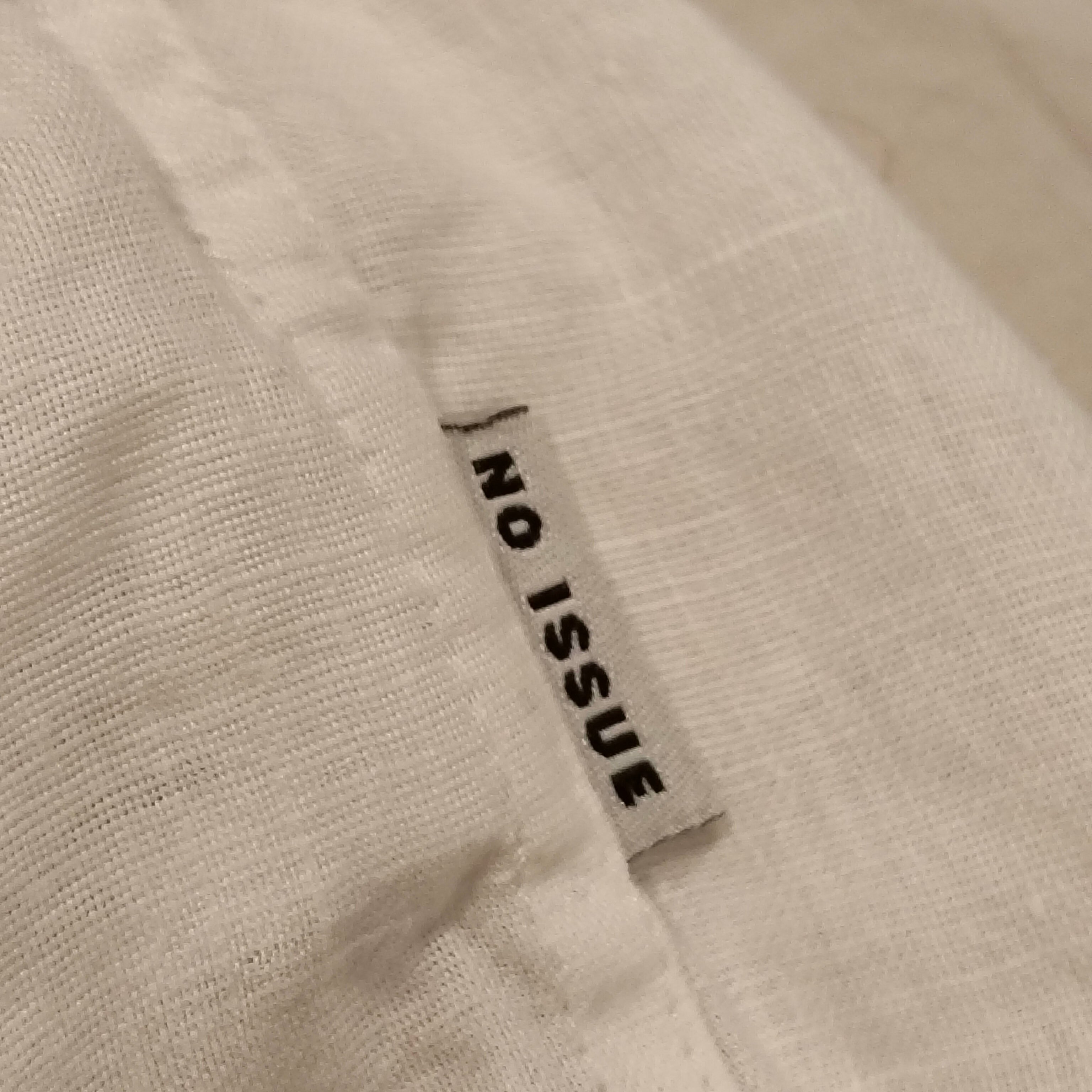 NO ISSUE linen shirt size 10 boys White