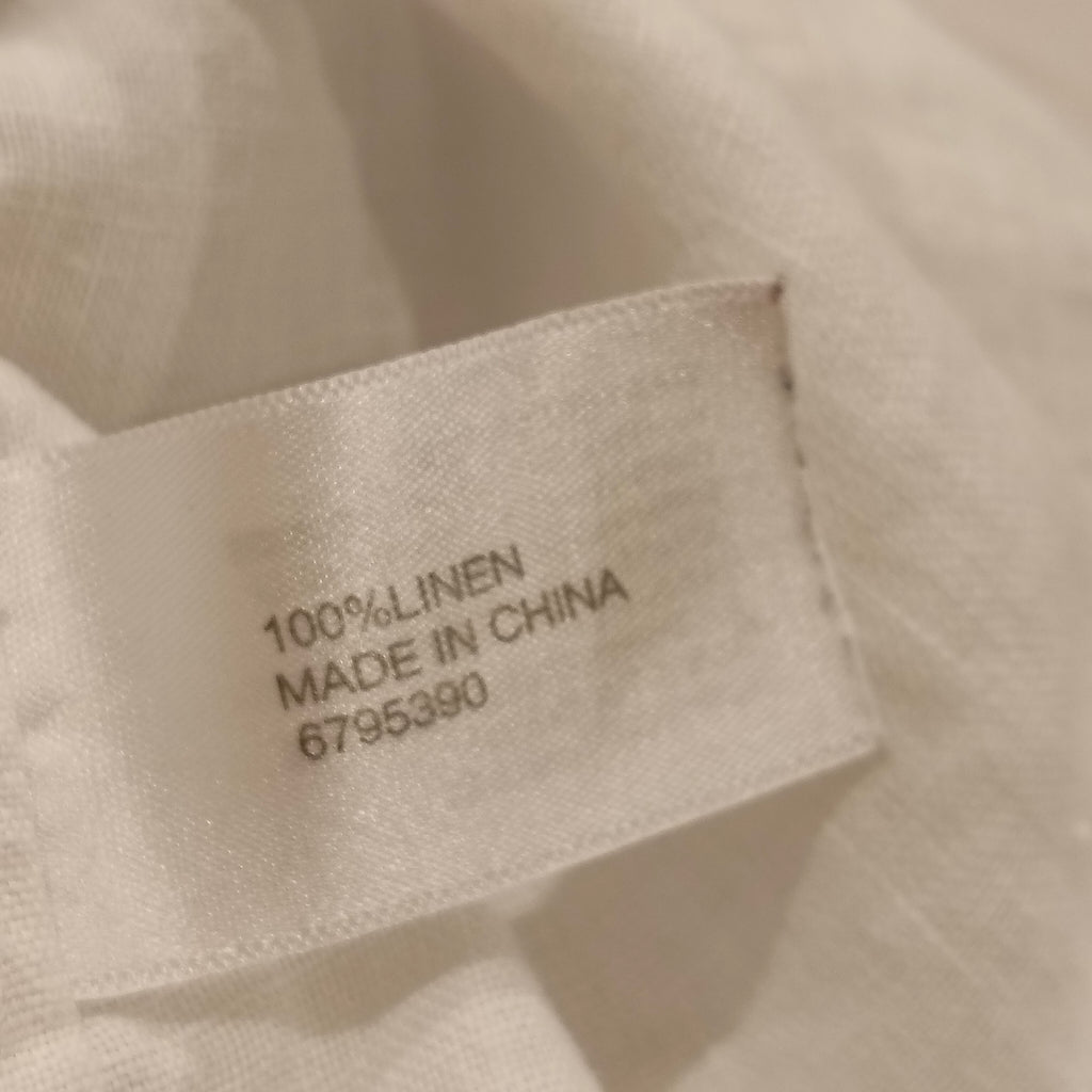 NO ISSUE linen shirt size 10 boys White