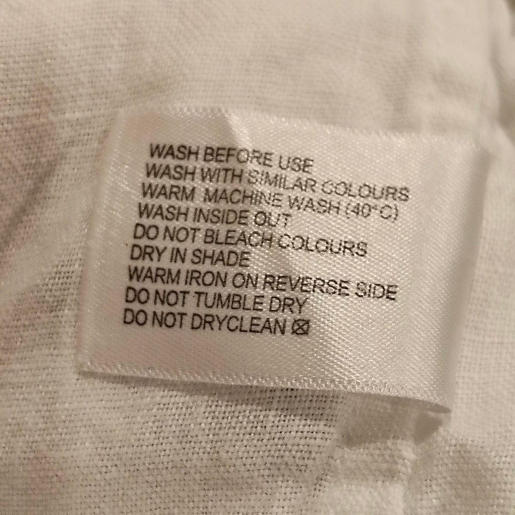 NO ISSUE linen shirt size 10 boys White