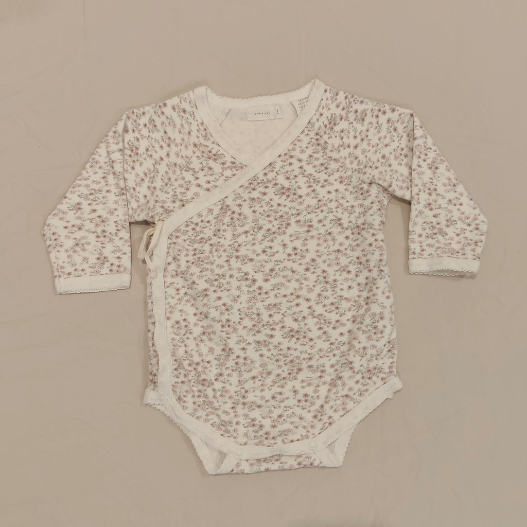 JAMIE KAY wrap bodysuit size 2yrs baby girls