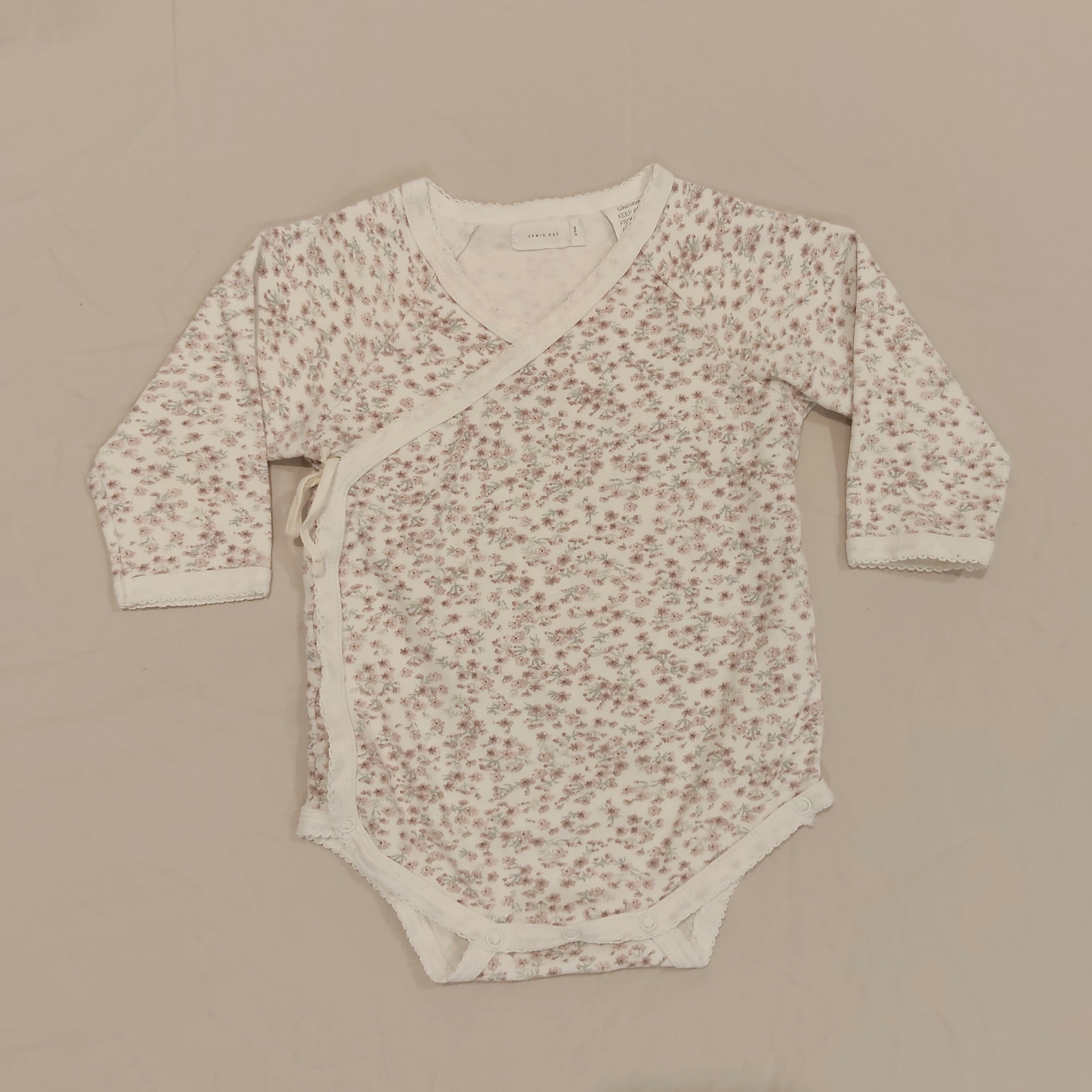JAMIE KAY wrap bodysuit size 2yrs baby girls