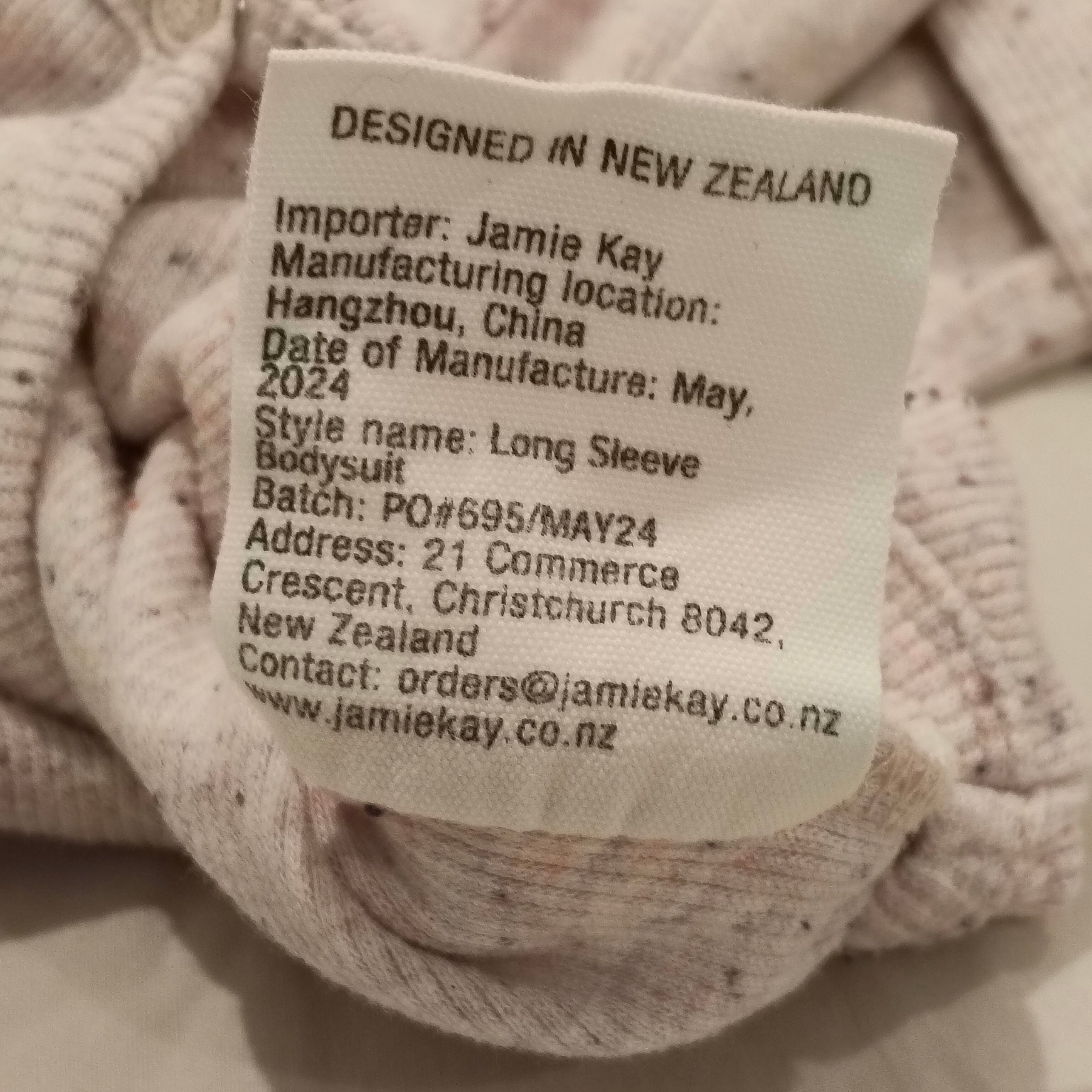 JAMIE KAY bodysuit size 6-12m baby girls
