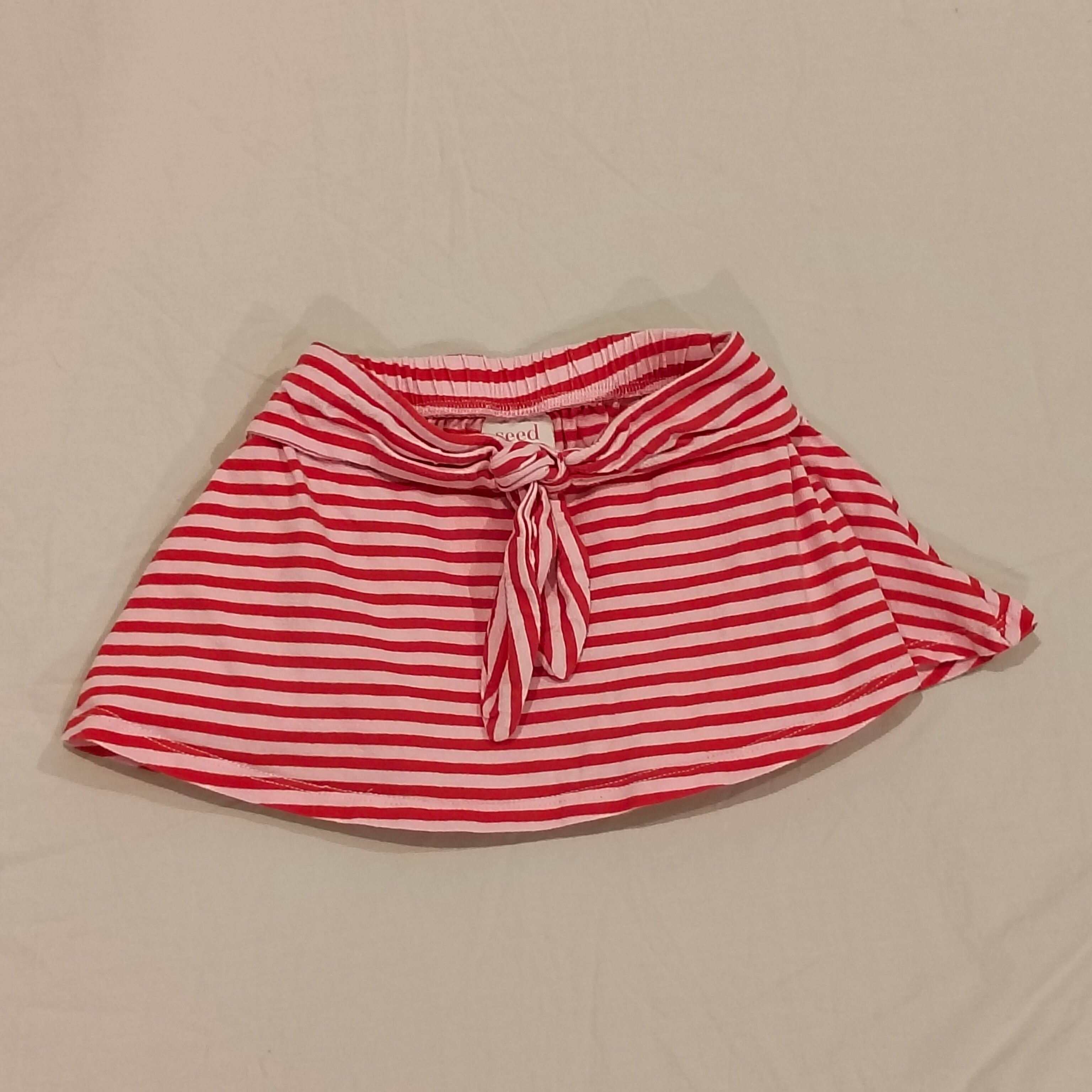 SEED skirt size 2 girls stripes