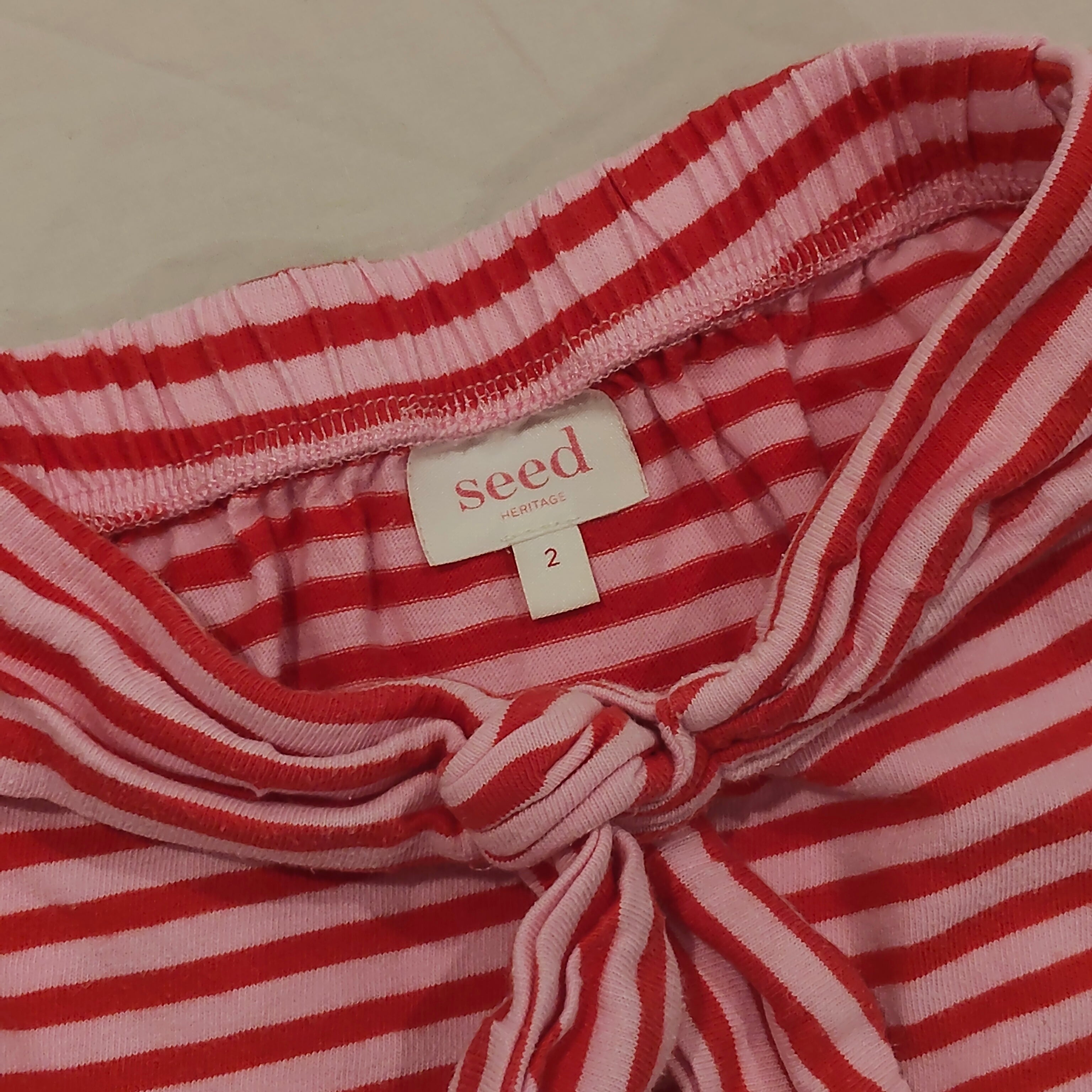 SEED skirt size 2 girls stripes
