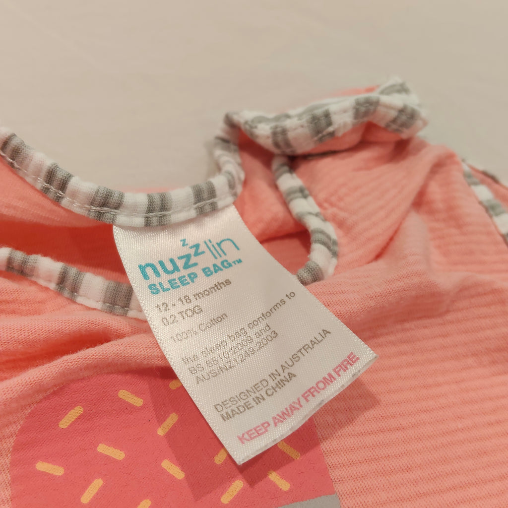 LOVE TO DREAM Nuzzlin Sleep Bag size 12-18m 0.2TOG baby
