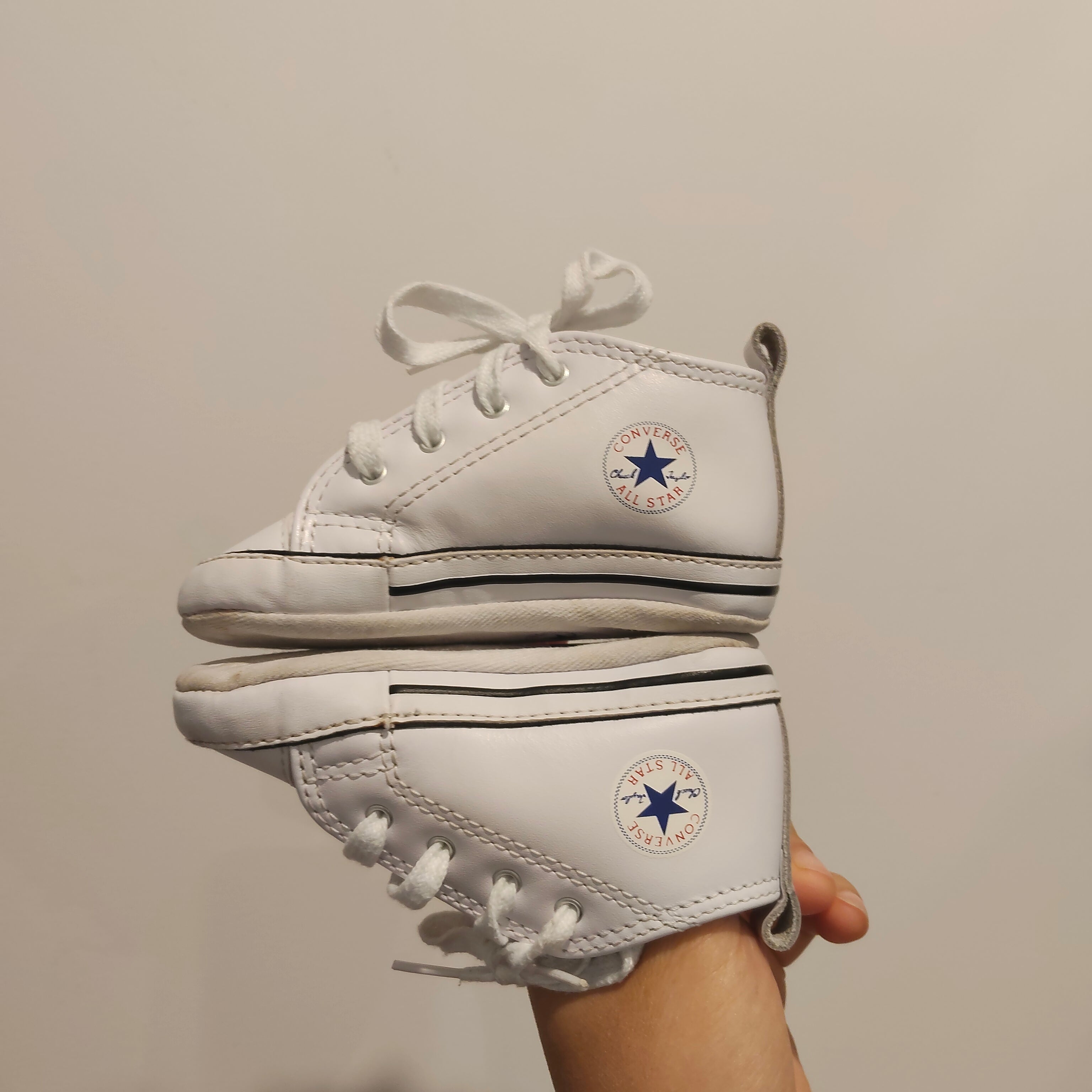 CONVERSE baby shoes size UK4 (12-18m) baby