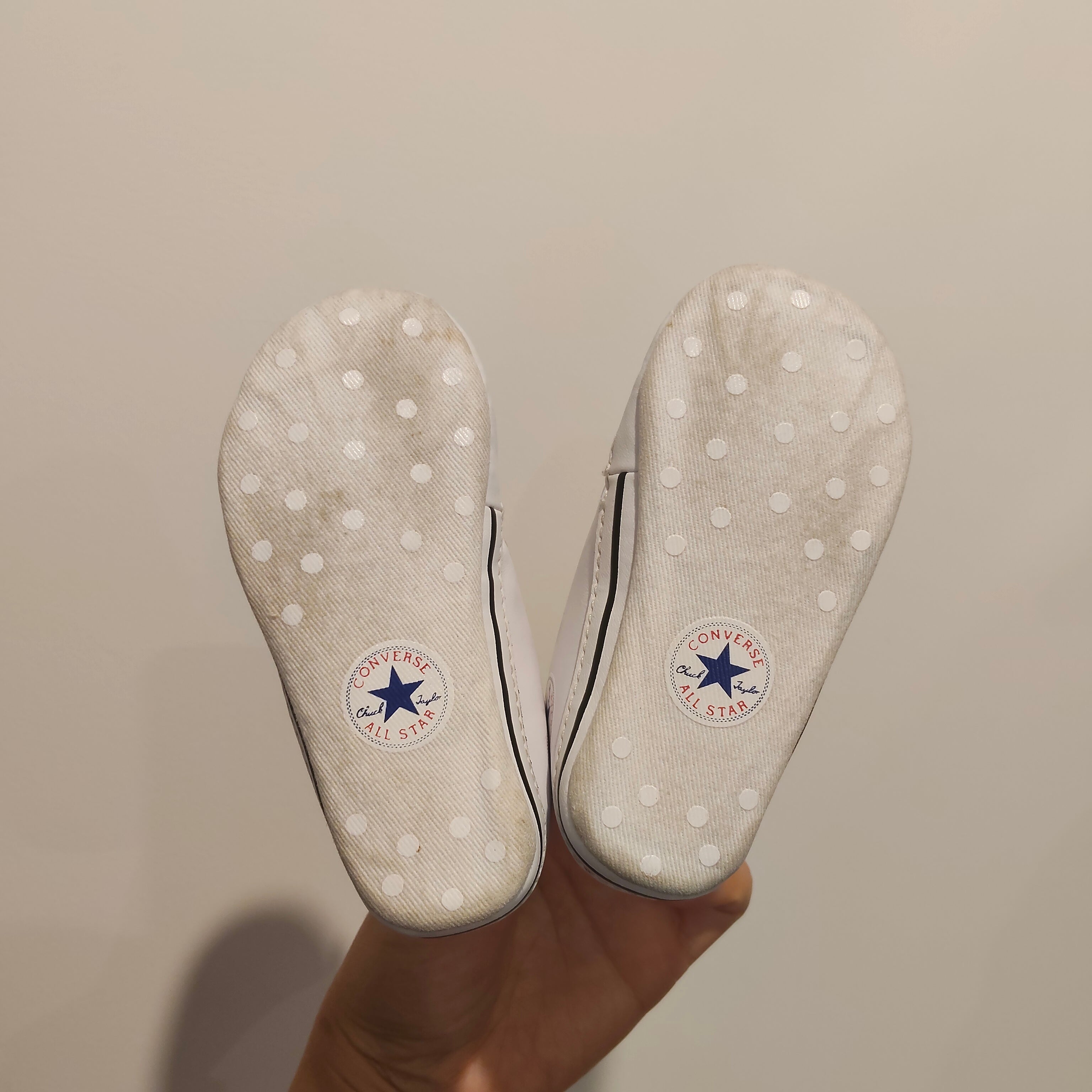 CONVERSE baby shoes size UK4 (12-18m) baby
