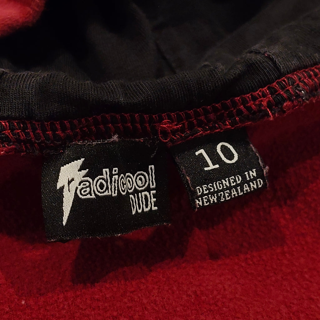 RADICOOL DUDE zip hoodie size 10 boys