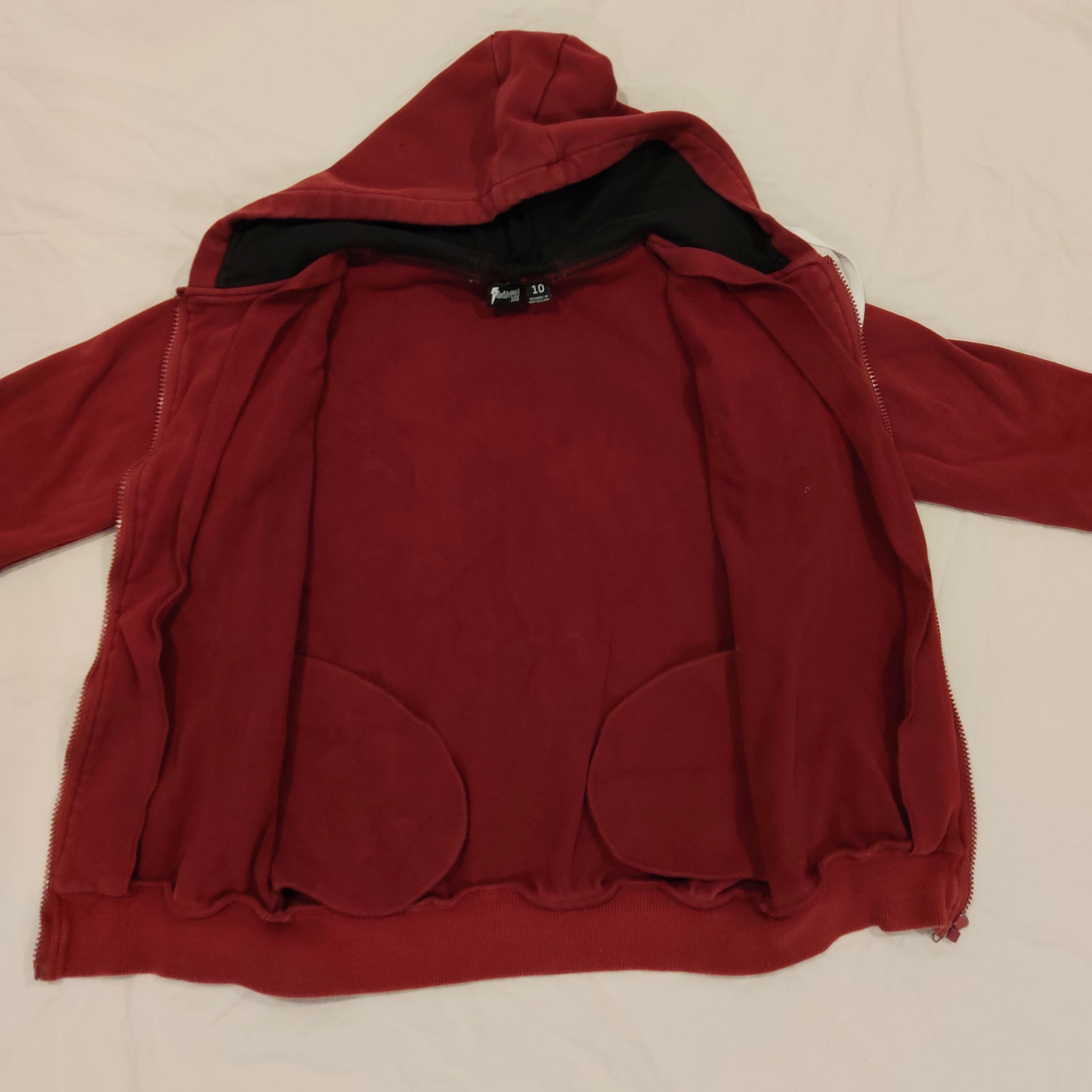 RADICOOL DUDE zip hoodie size 10 boys