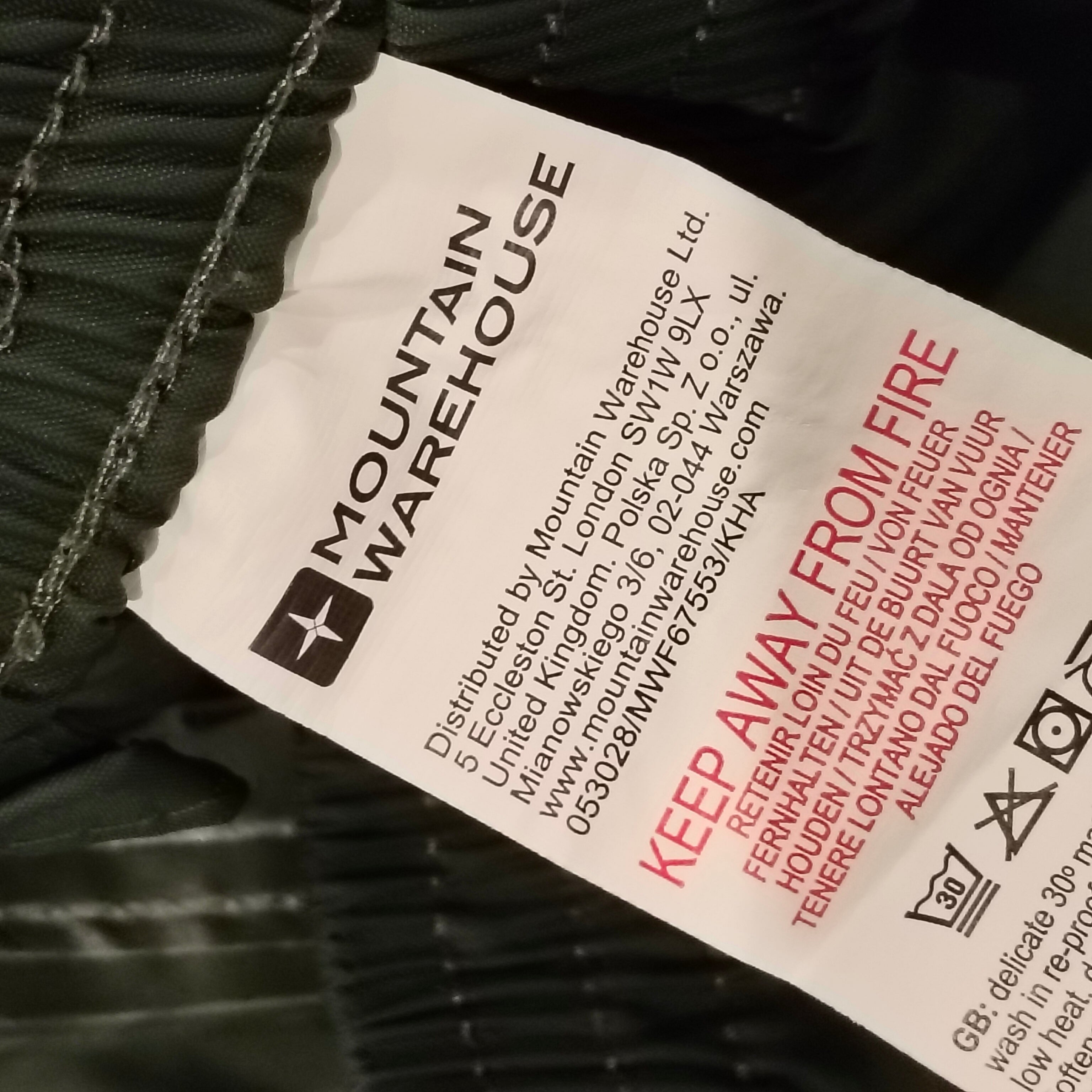MOUNTAIN WAREHOUSE waterproof pants size 7-8yrs pack away ISOORY unisex