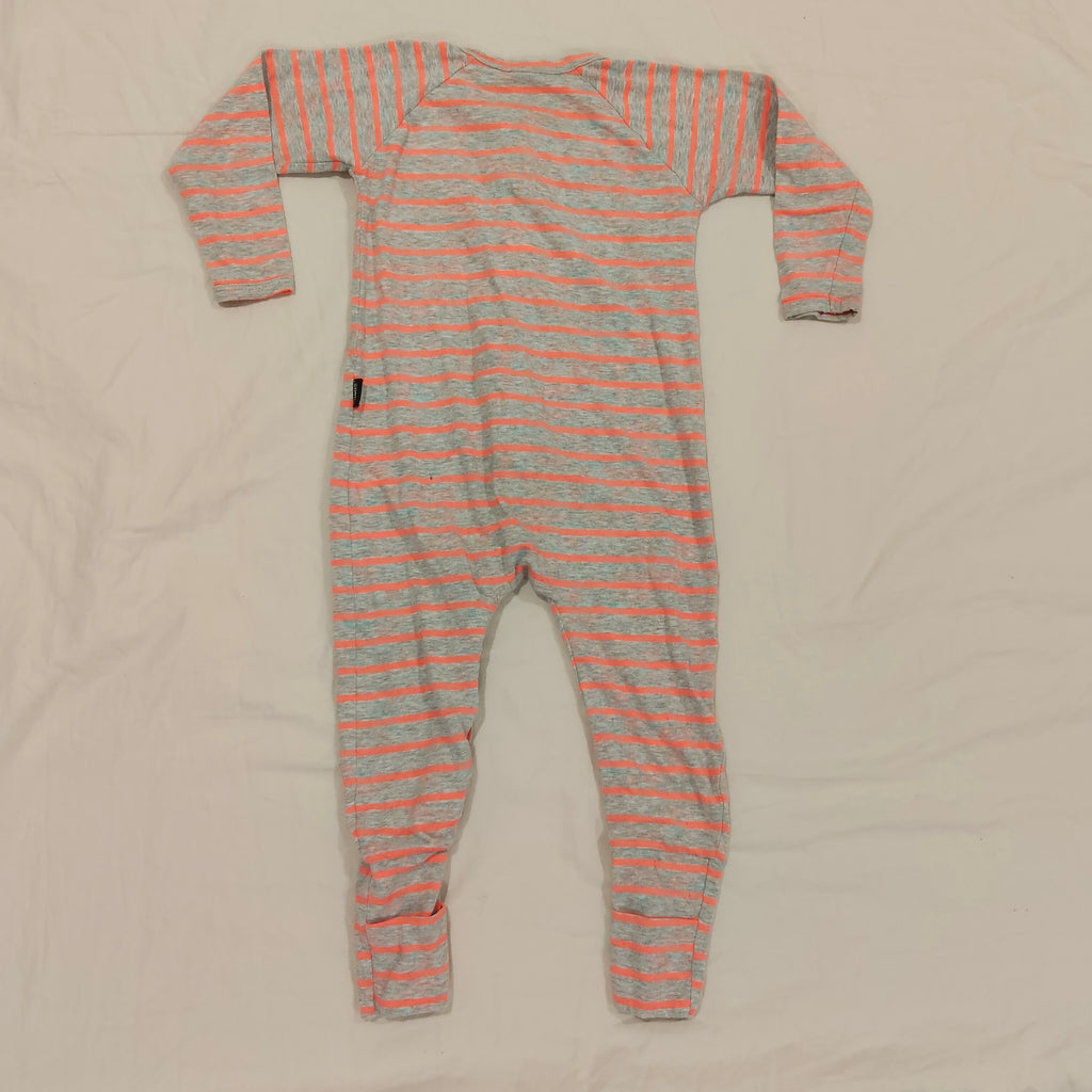 BONDS Wondersuit size 12-18m baby stripes