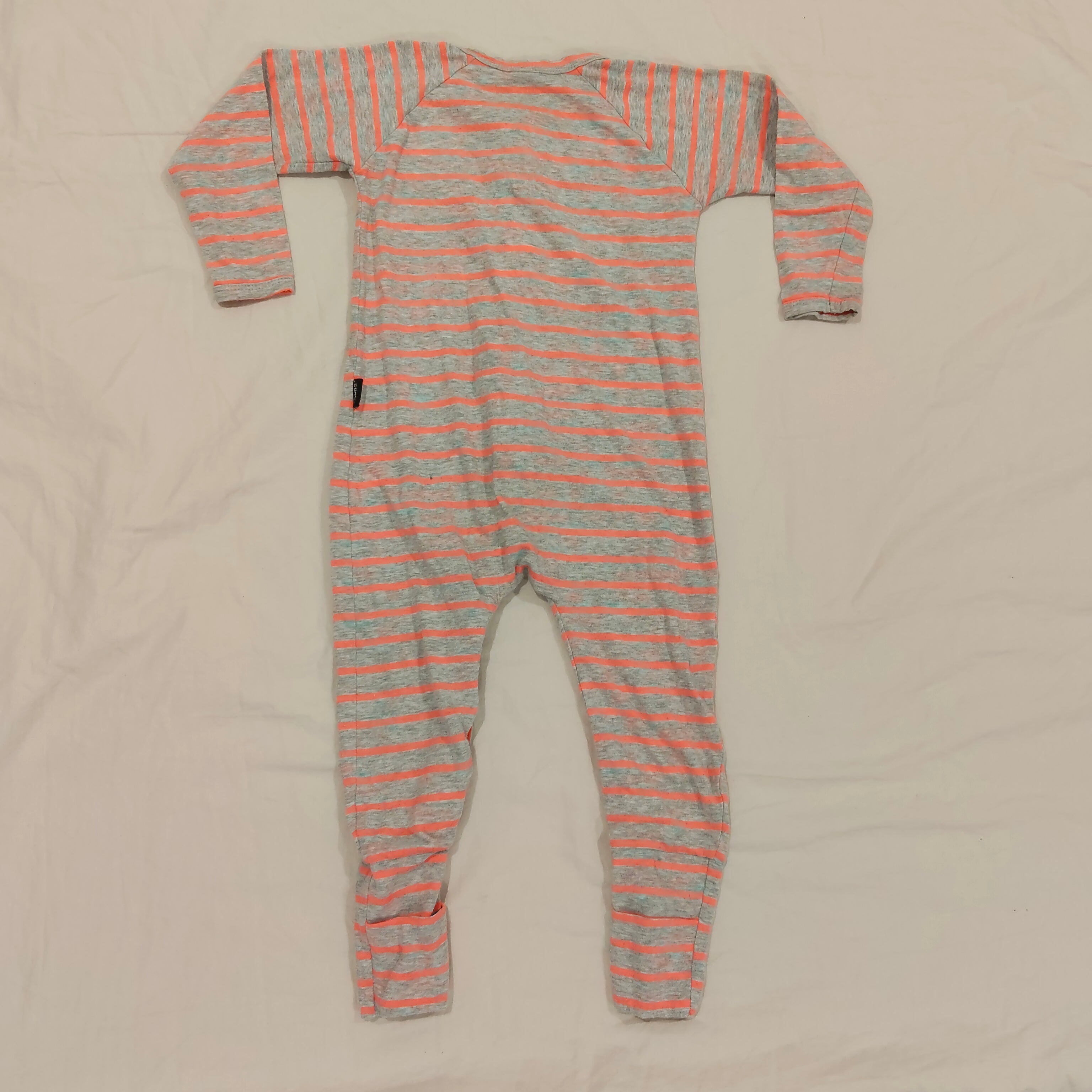 BONDS Wondersuit size 12-18m baby stripes