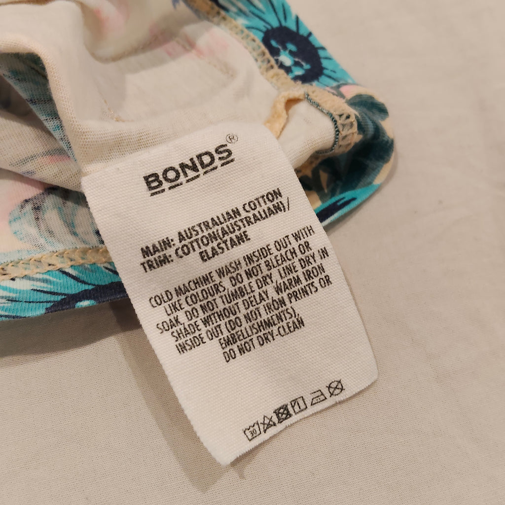 BONDS crew tee size 6-12m girls short sleeve