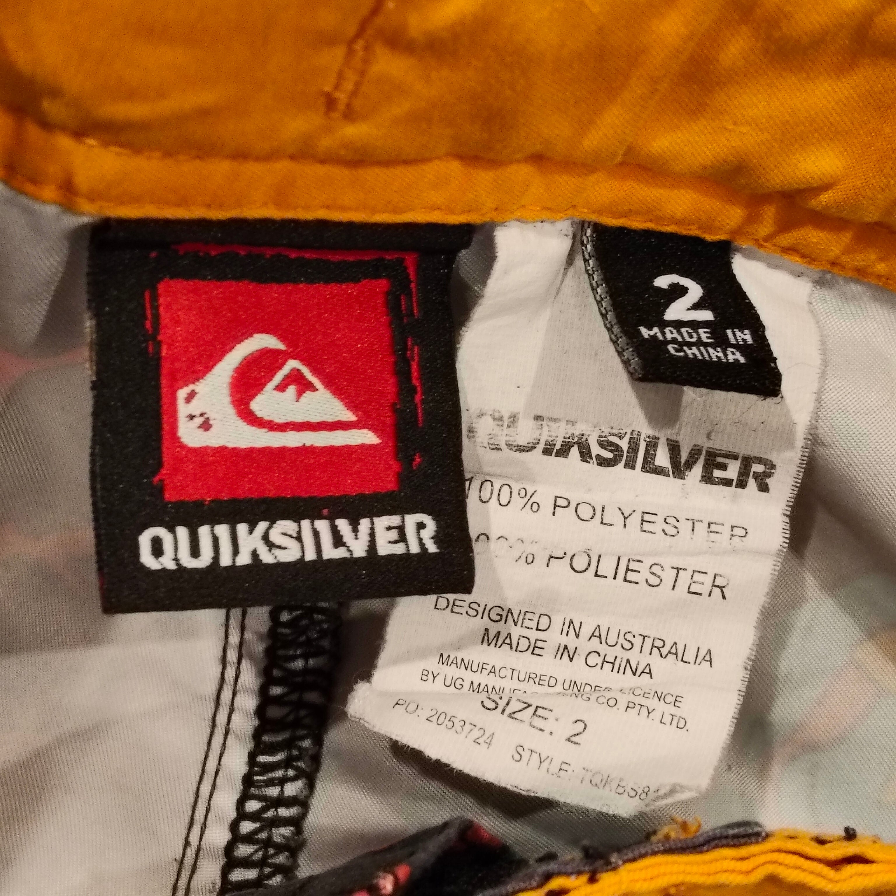 QUIKSILVER shorts size 2 boys