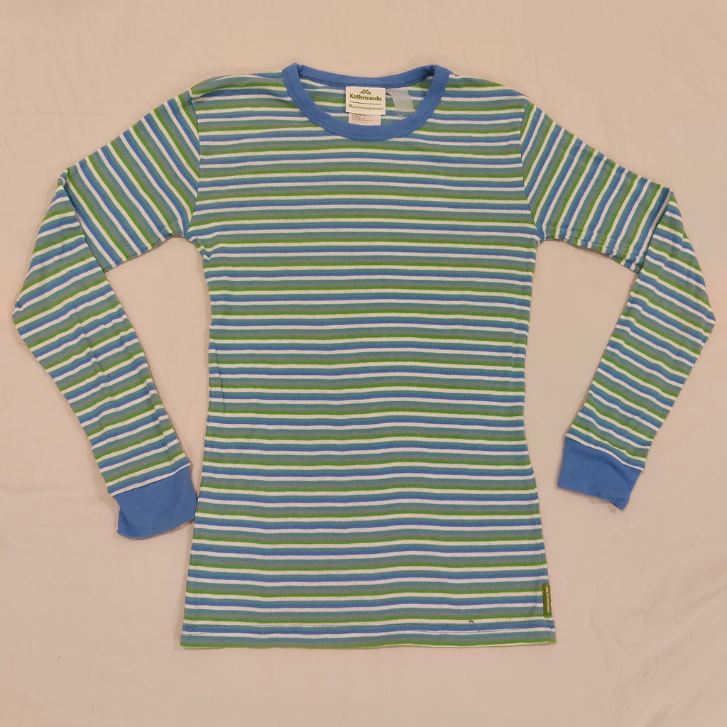 KATHMANDU thermal top size 10-12y unisex long sleeve