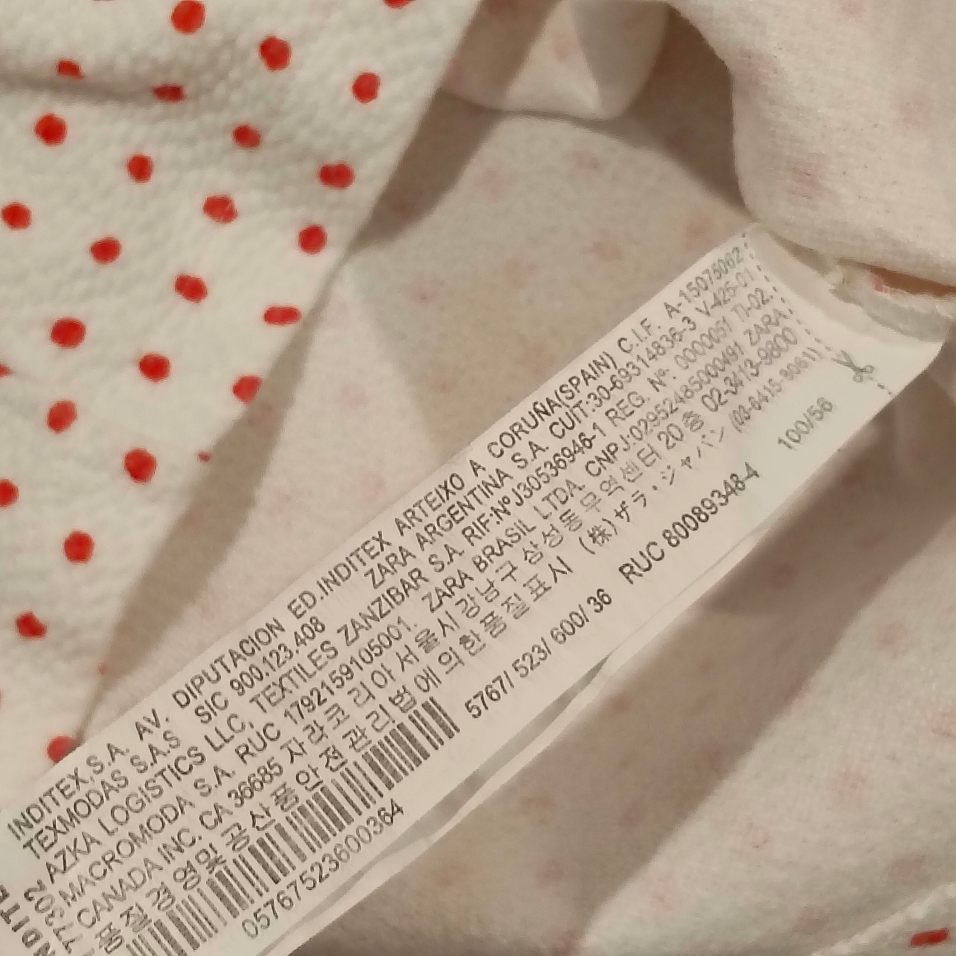 ZARA dress size 2-3yrs girls polka dot