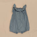 GAP baby denim rompers size 6-12m girls