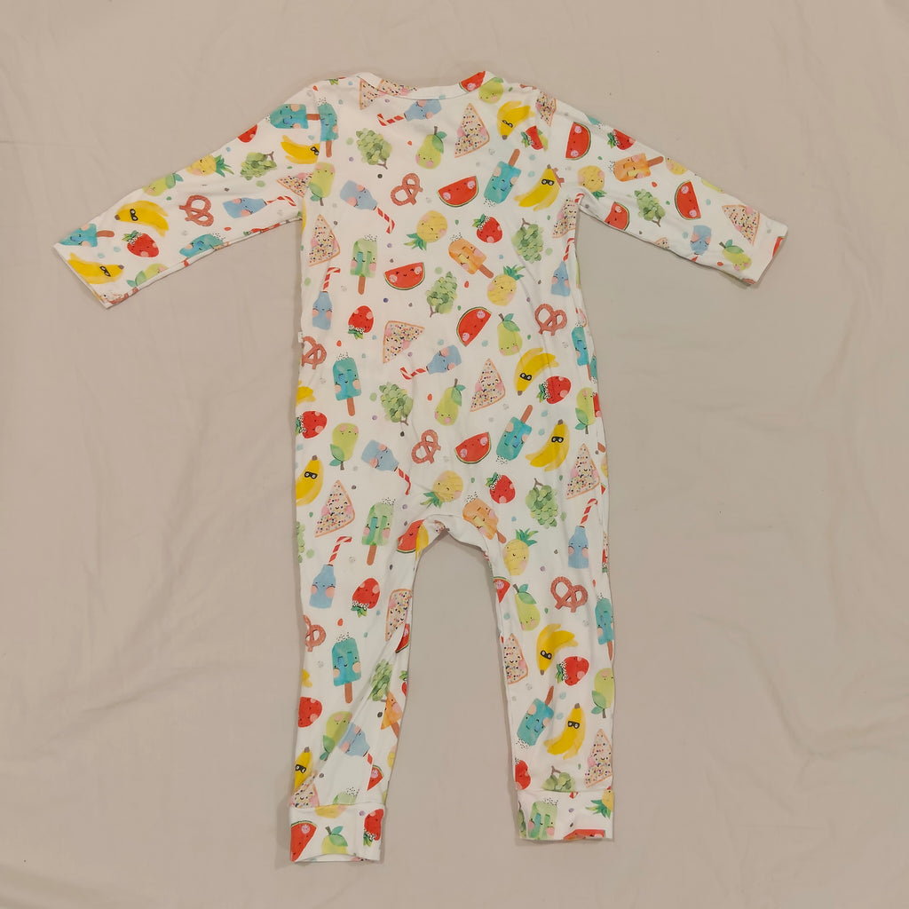 Little Green & Co. Onesie size 12-18m baby - prints by Melbourne artist Laura Blythman