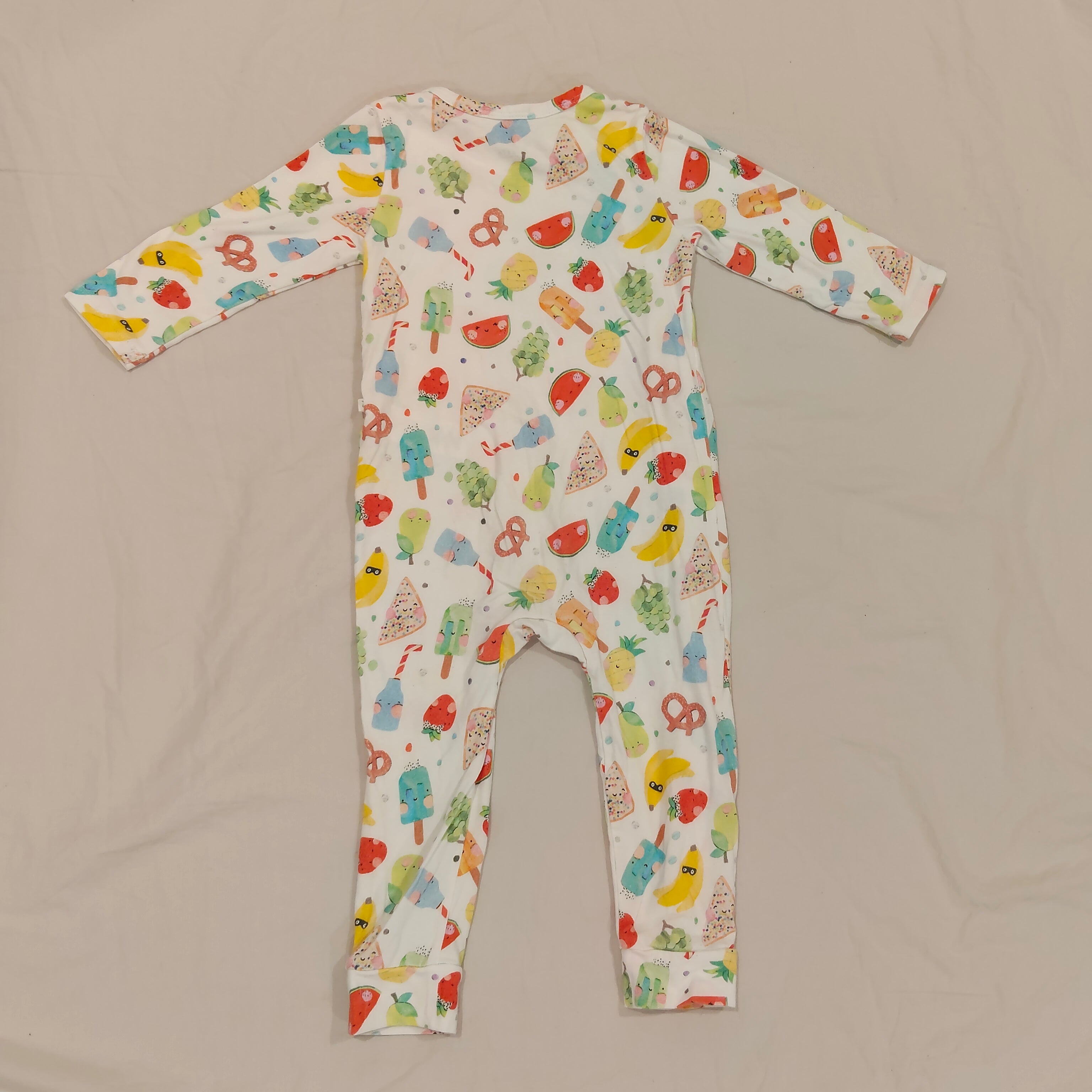 Little Green & Co. Onesie size 12-18m baby - prints by Melbourne artist Laura Blythman