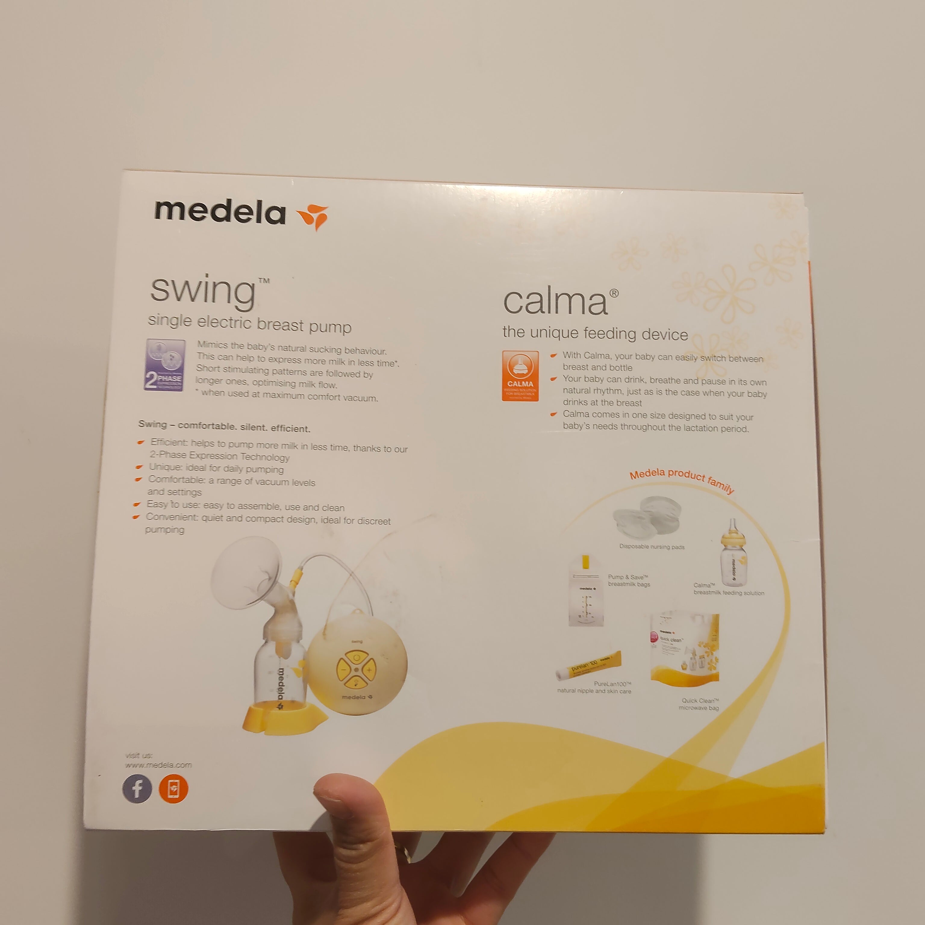 MEDELA Swing Single Electric Breast Pump RRP $449