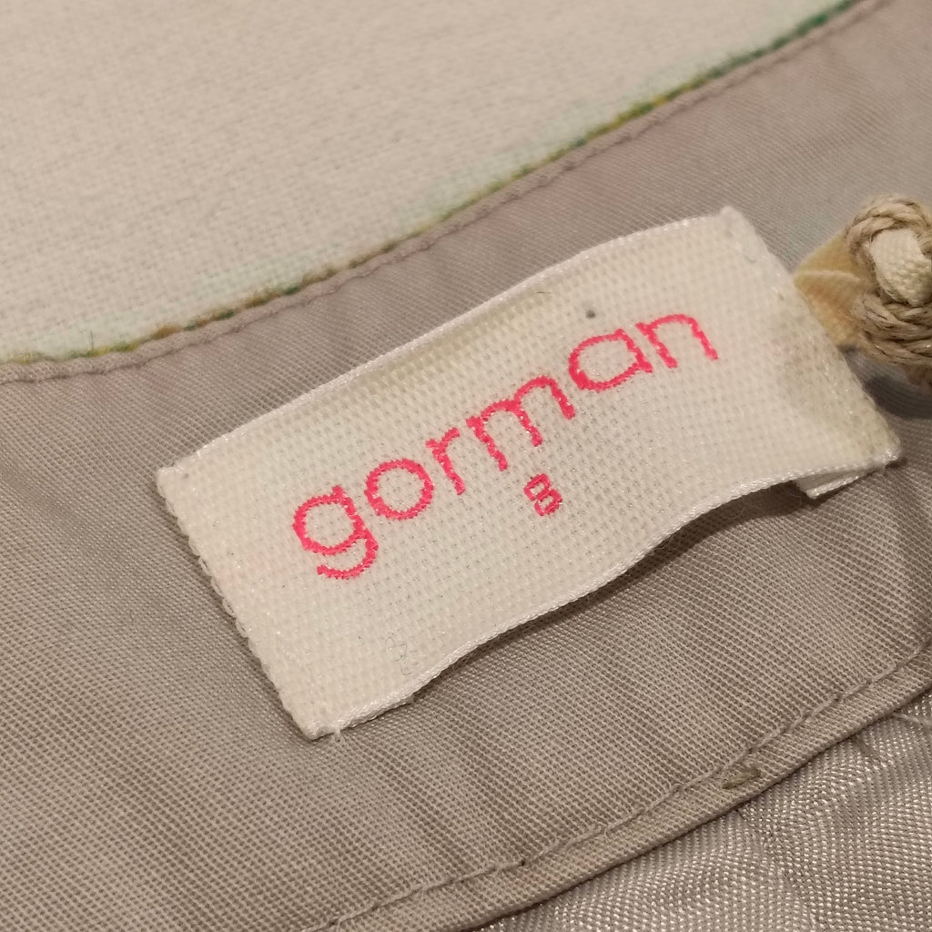 New GORMAN wool blend shorts size 8 Women RRP $269 Check Limerick