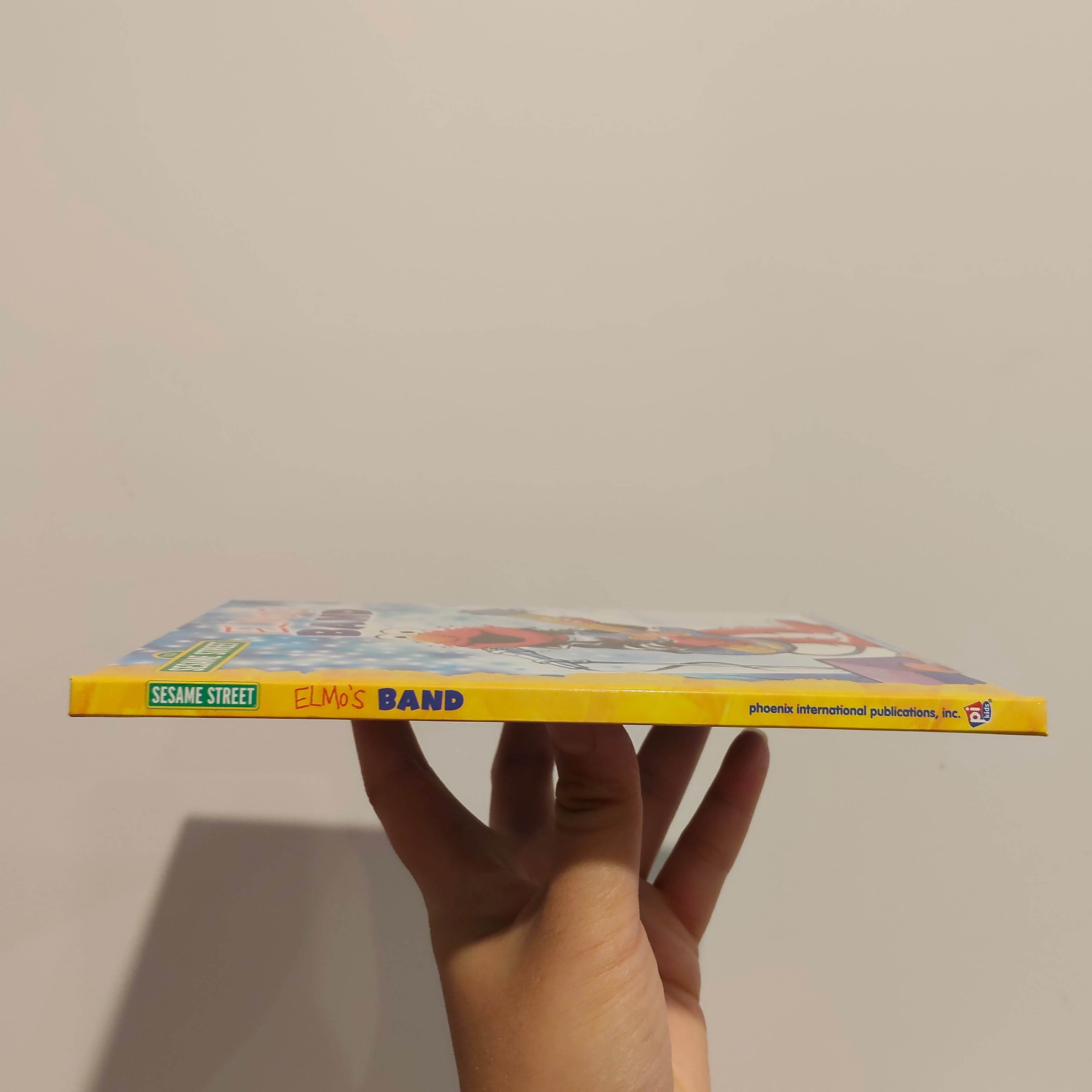 Sesame Street "Elmo's Band" Hardcover Book