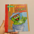 Sesame Street "A Gift for Oscar" Hardcover Book
