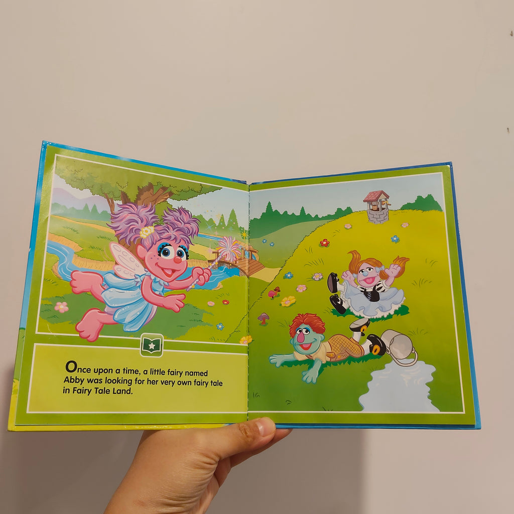 Sesame Street "An Abby Tale" Hardcover Book